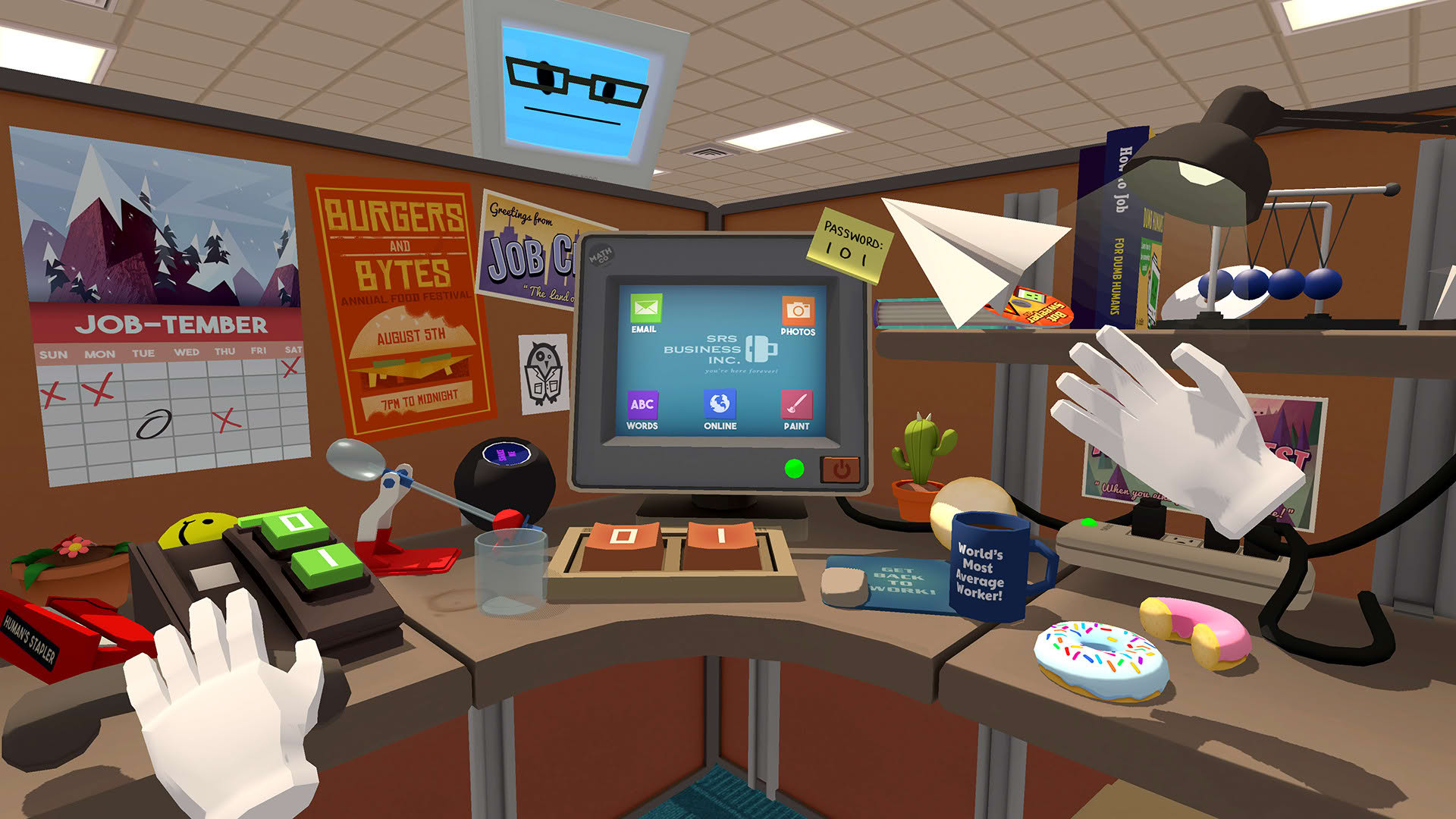 Screenshot for Job Simulator: The 2050 Archives