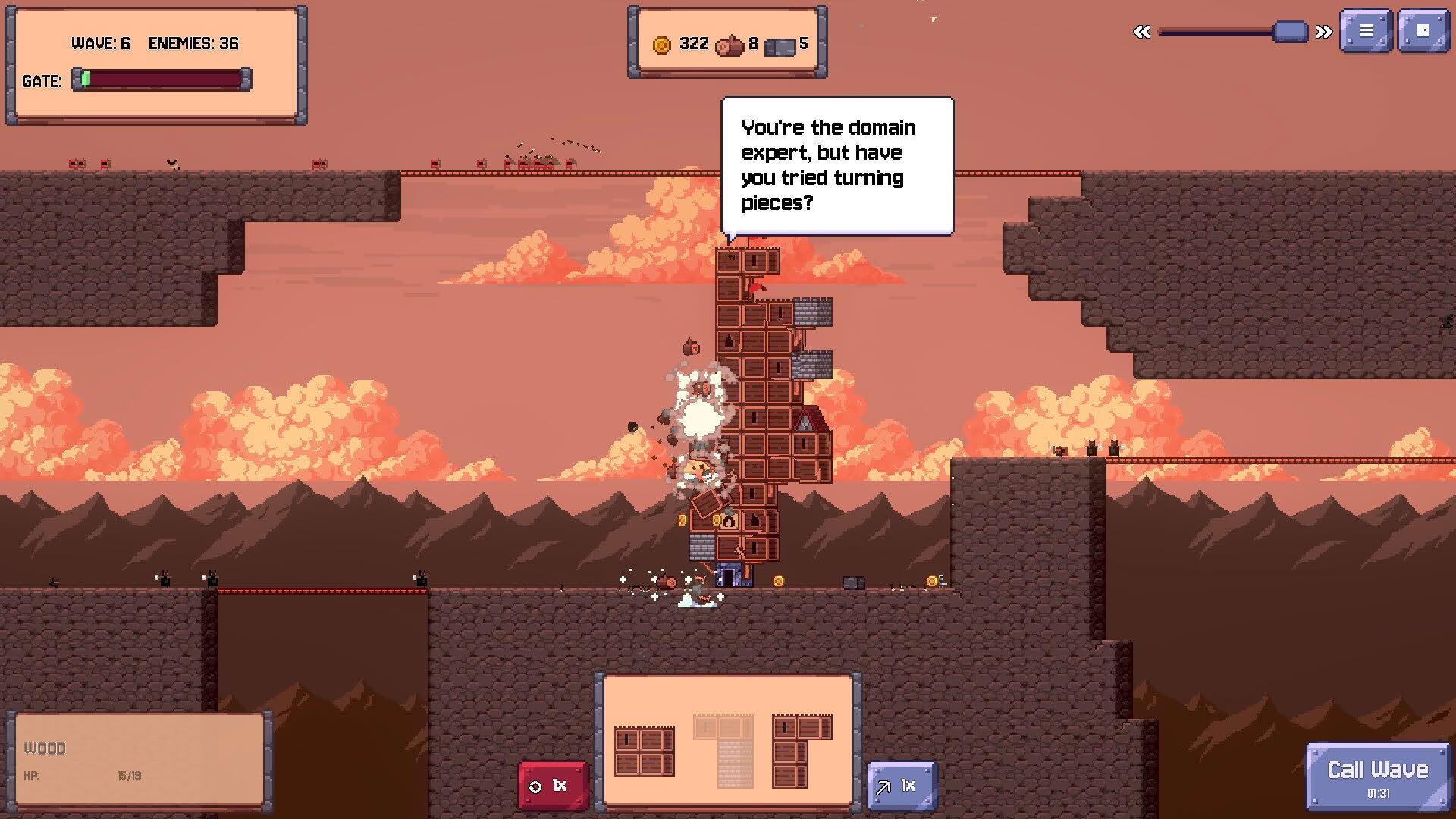 Screenshot for The Tower Must Fall