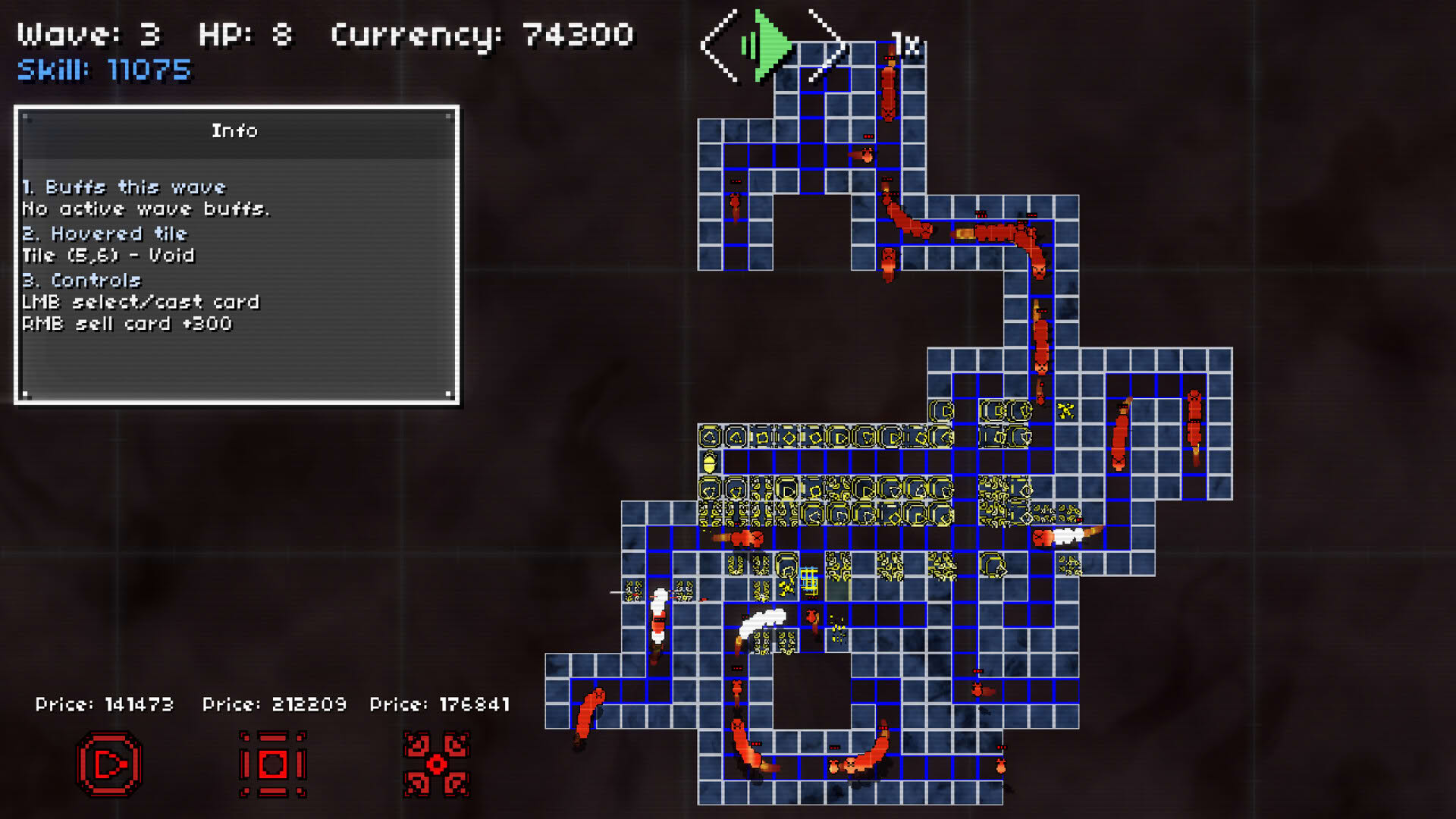 Screenshot for Exponent: The Scaling Tower Defense