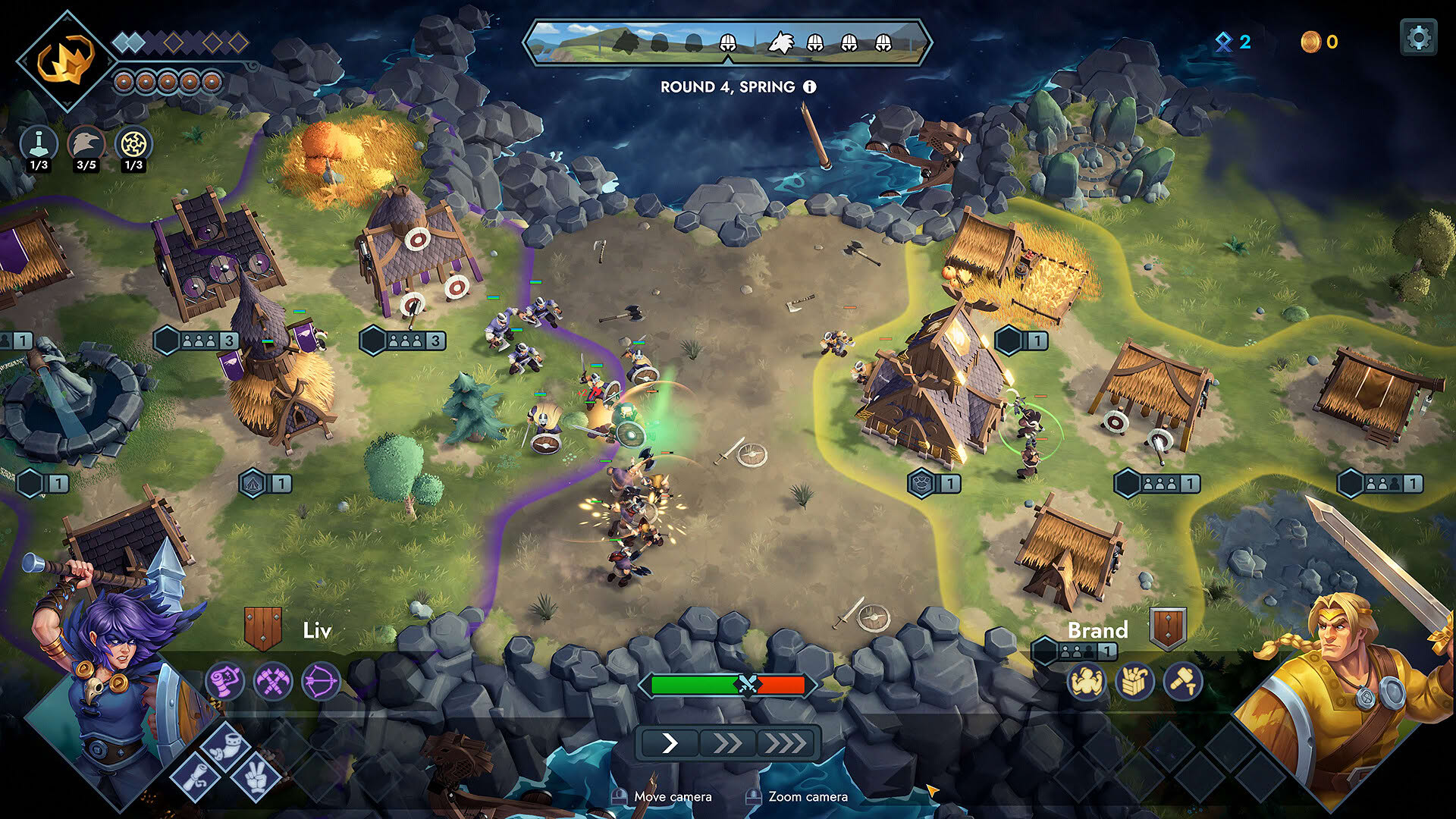 Screenshot for Northgard Battlegrounds