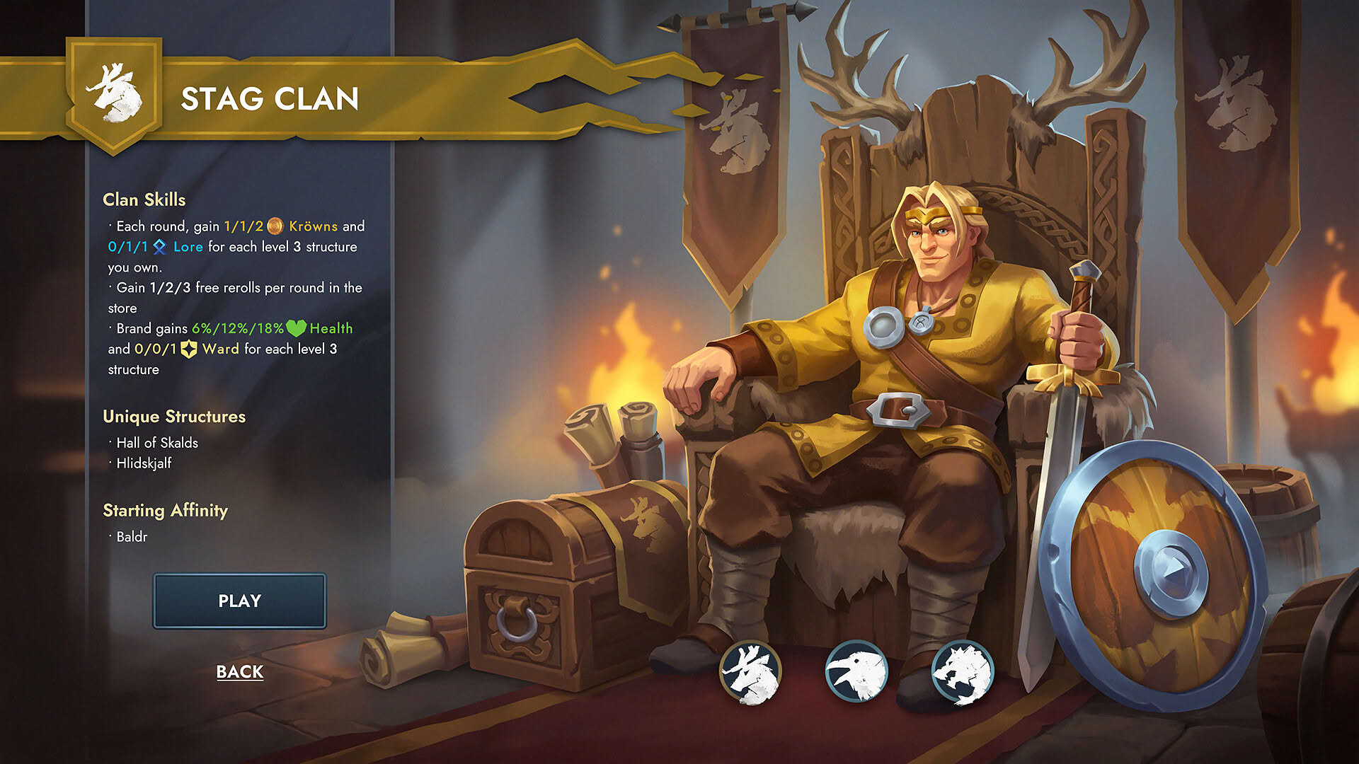 Screenshot for Northgard Battlegrounds