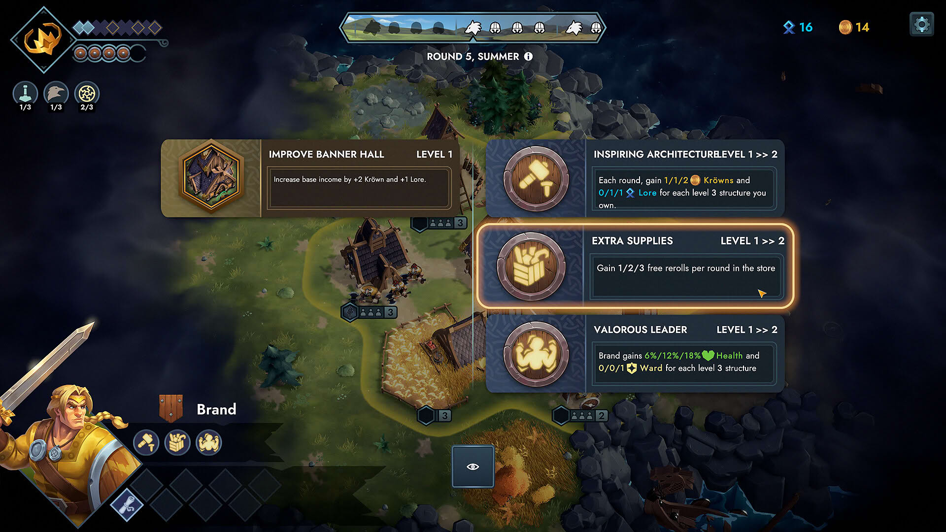 Screenshot for Northgard Battlegrounds