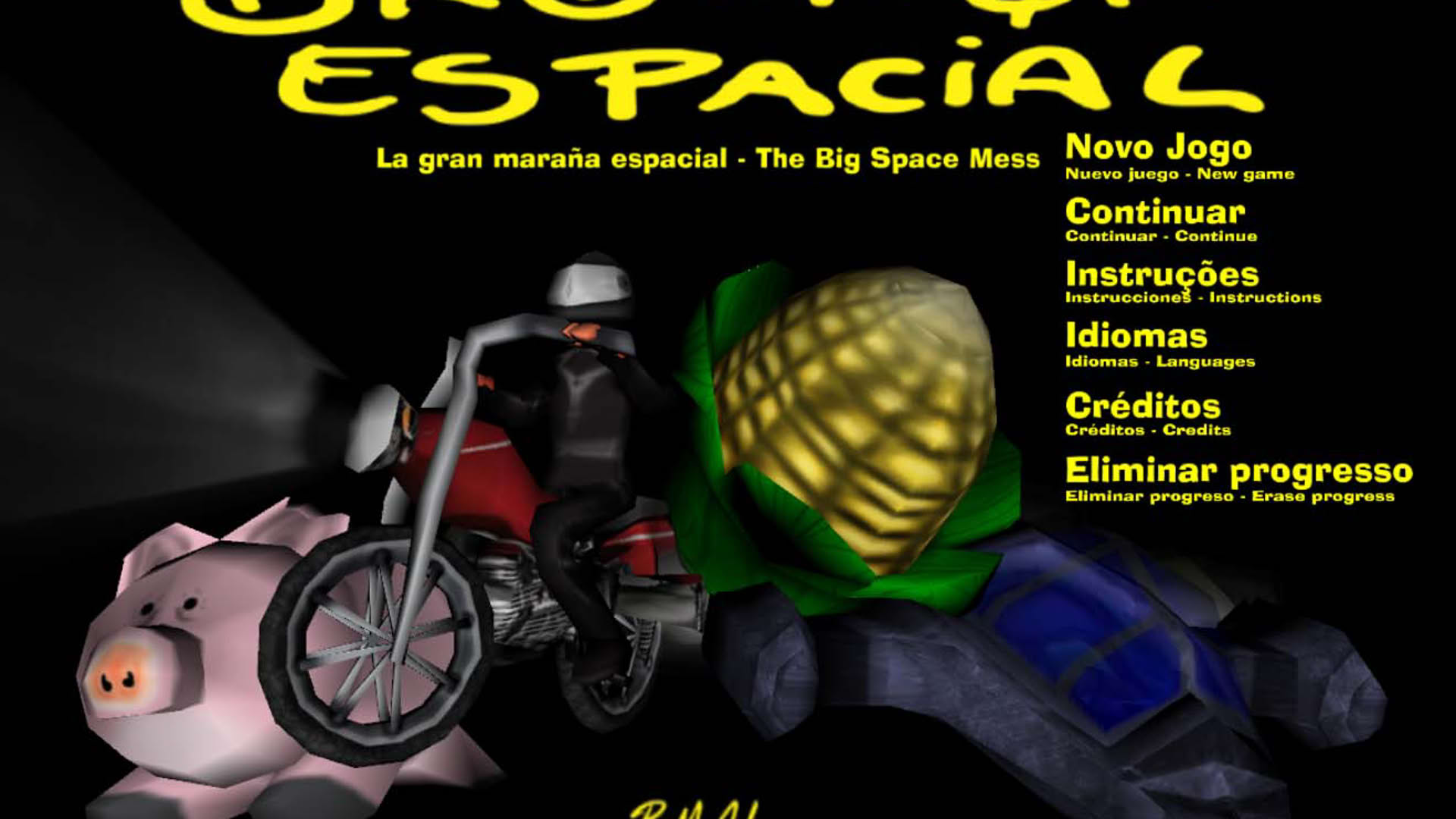 Screenshot for A Grande Bagunça Espacial: The Big Space Mess