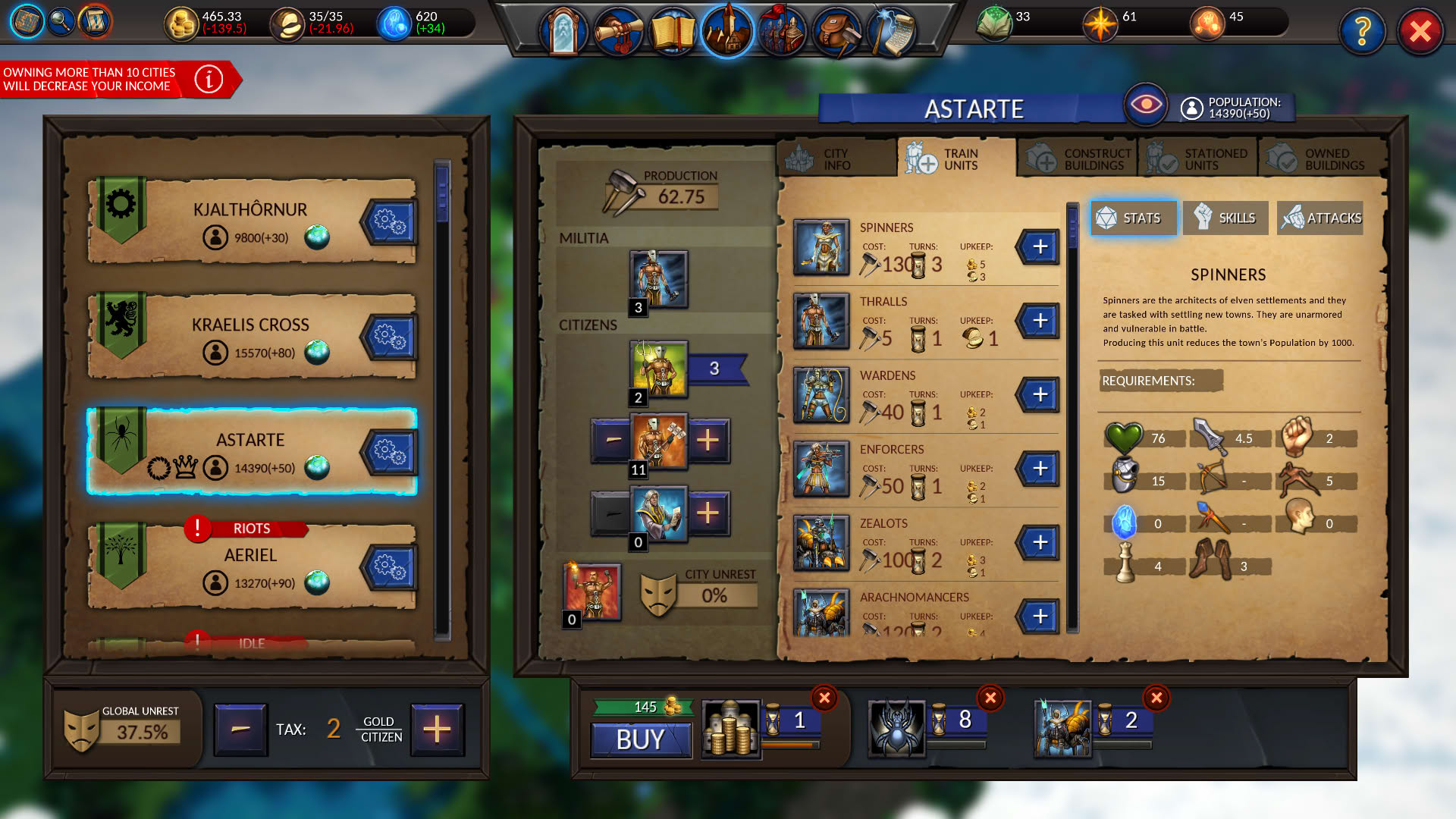 Screenshot for Planar Conquest