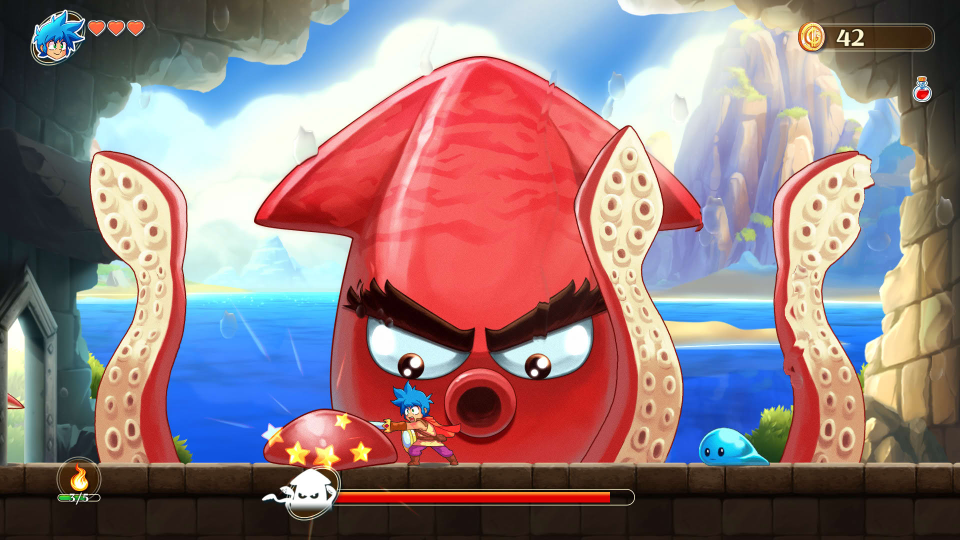 Screenshot for Monster Boy and the Cursed Kingdom
