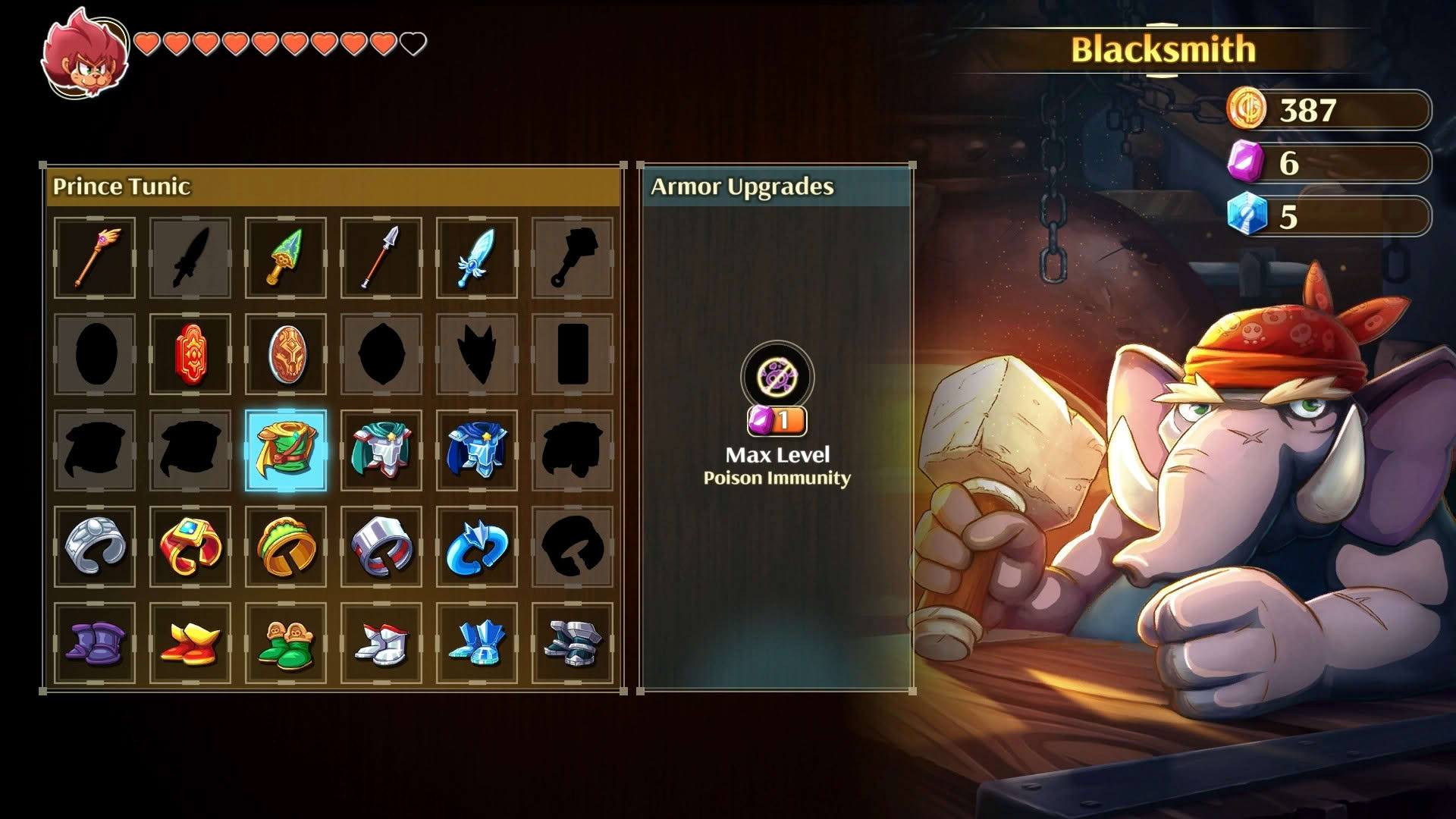 Screenshot for Monster Boy and the Cursed Kingdom