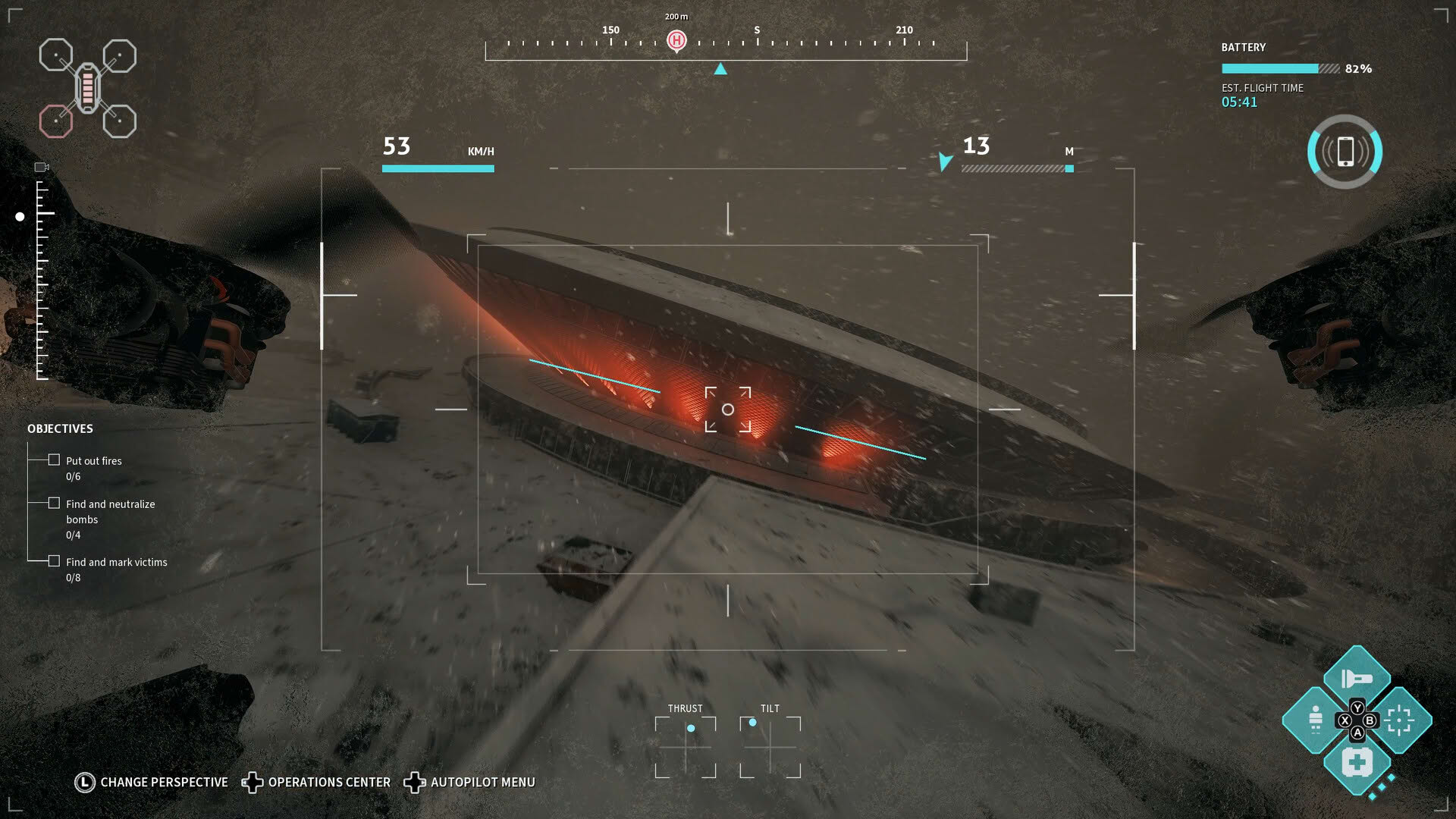 Screenshot for Rescue Drone Simulator: Second Chance