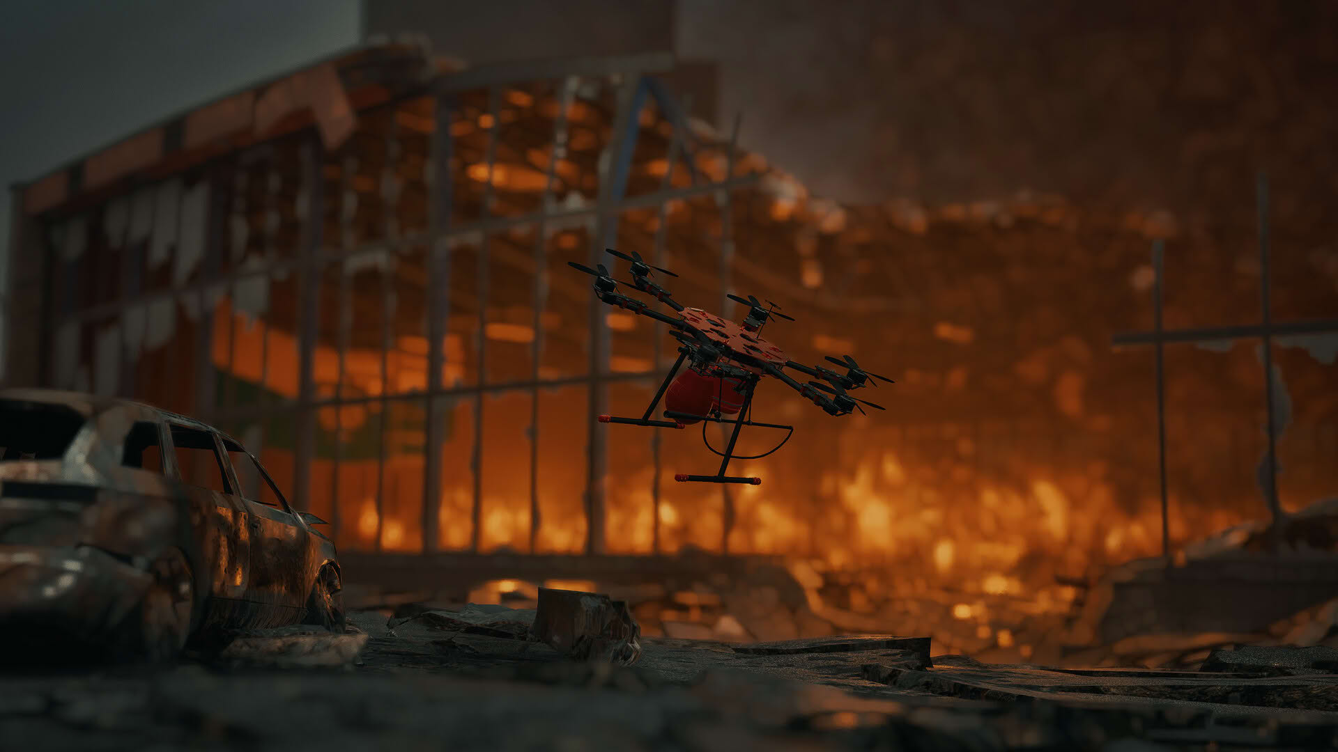 Screenshot for Rescue Drone Simulator: Second Chance