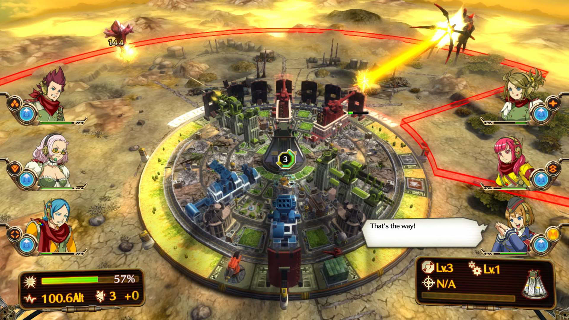 Screenshot for Aegis of Earth: Protonovus Assault