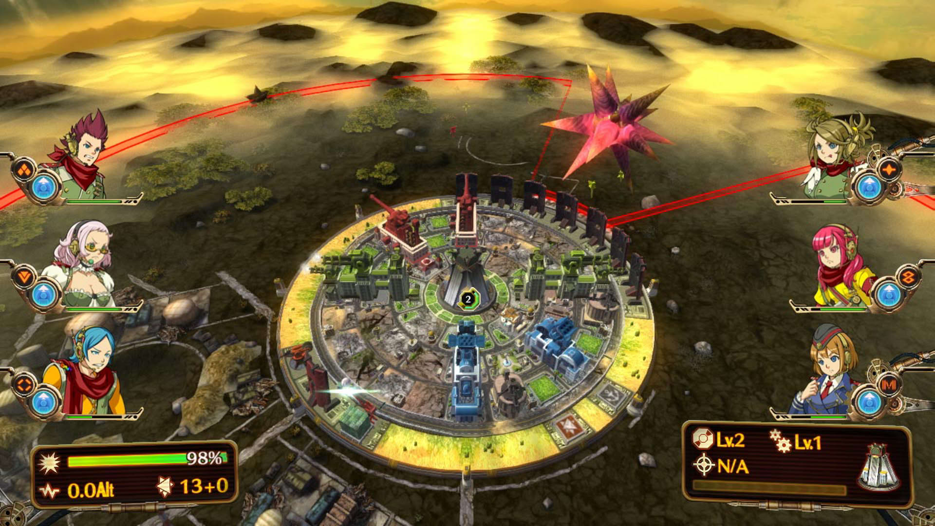 Screenshot for Aegis of Earth: Protonovus Assault