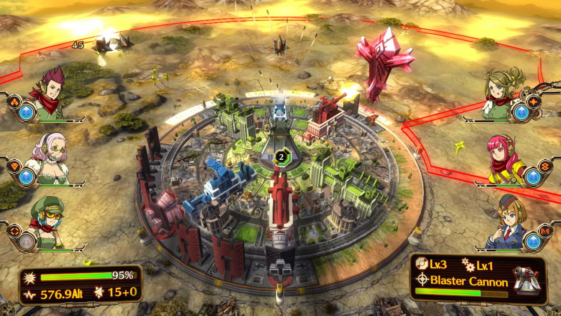 Screenshot for Aegis of Earth: Protonovus Assault