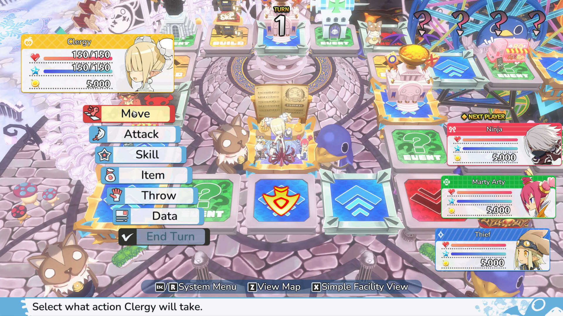 Screenshot for Prinny Party: Going Overboard!