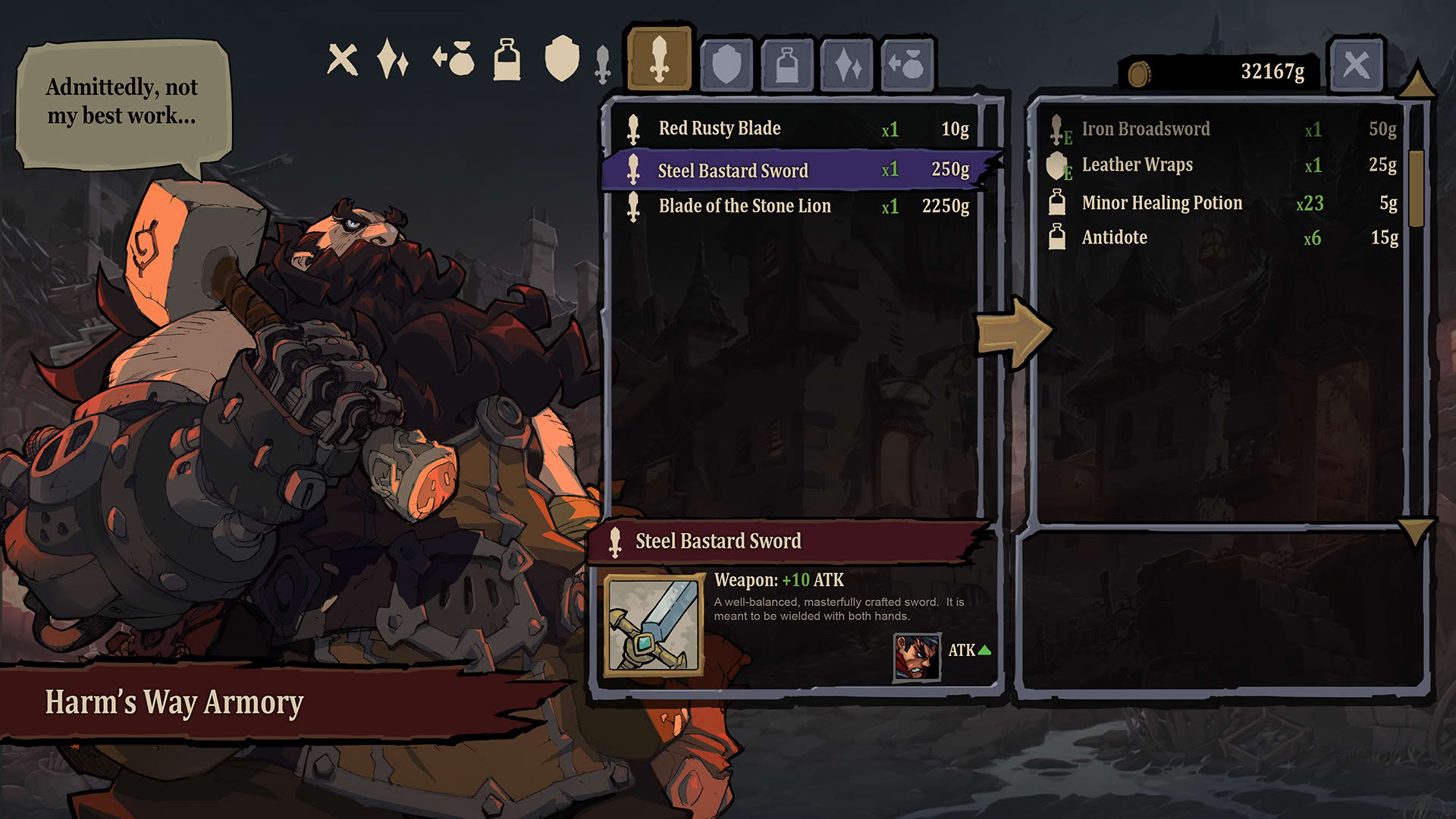 Screenshot for Battle Chasers: Nightwar