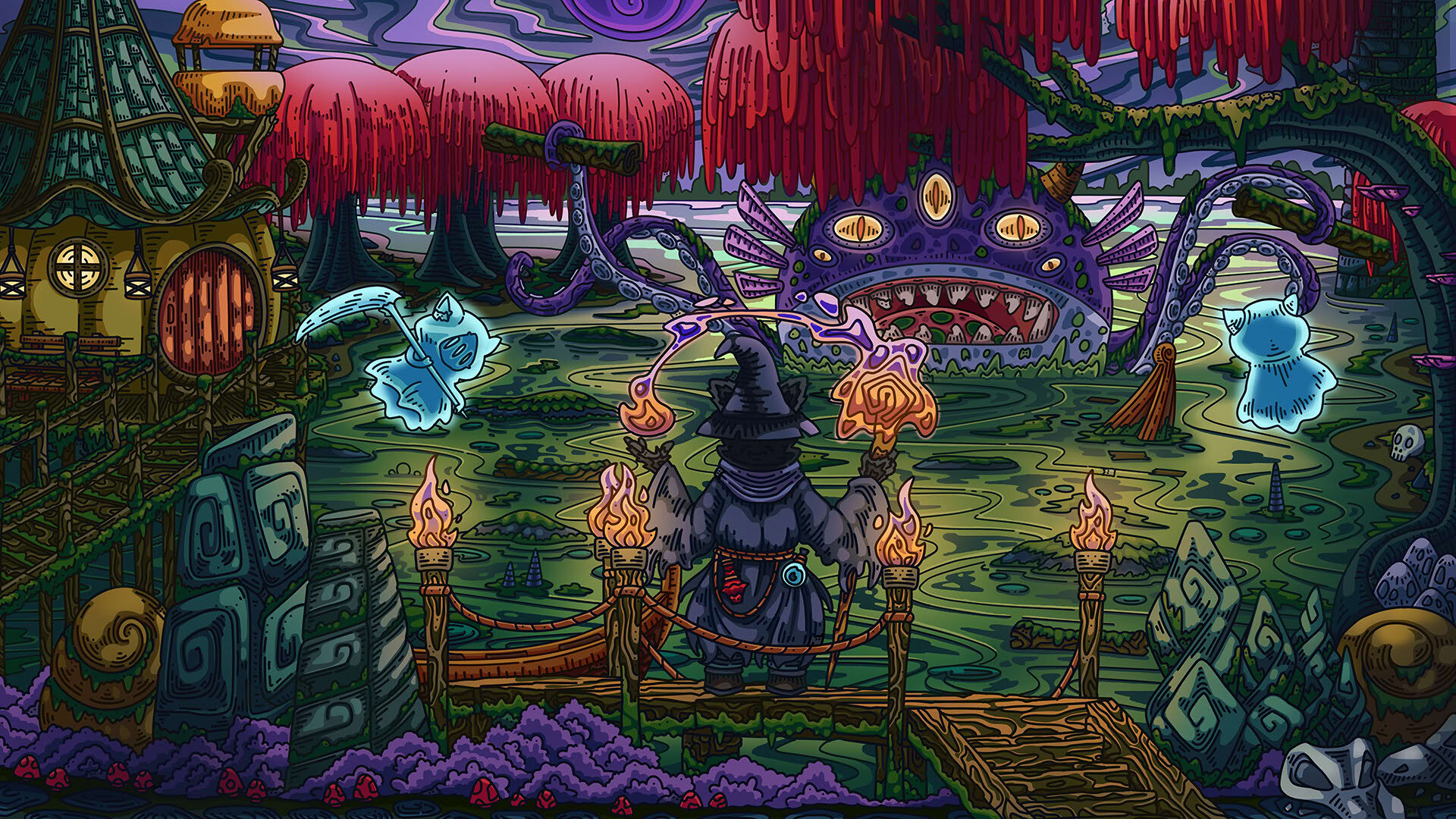 Screenshot for 100 Swamp Cats