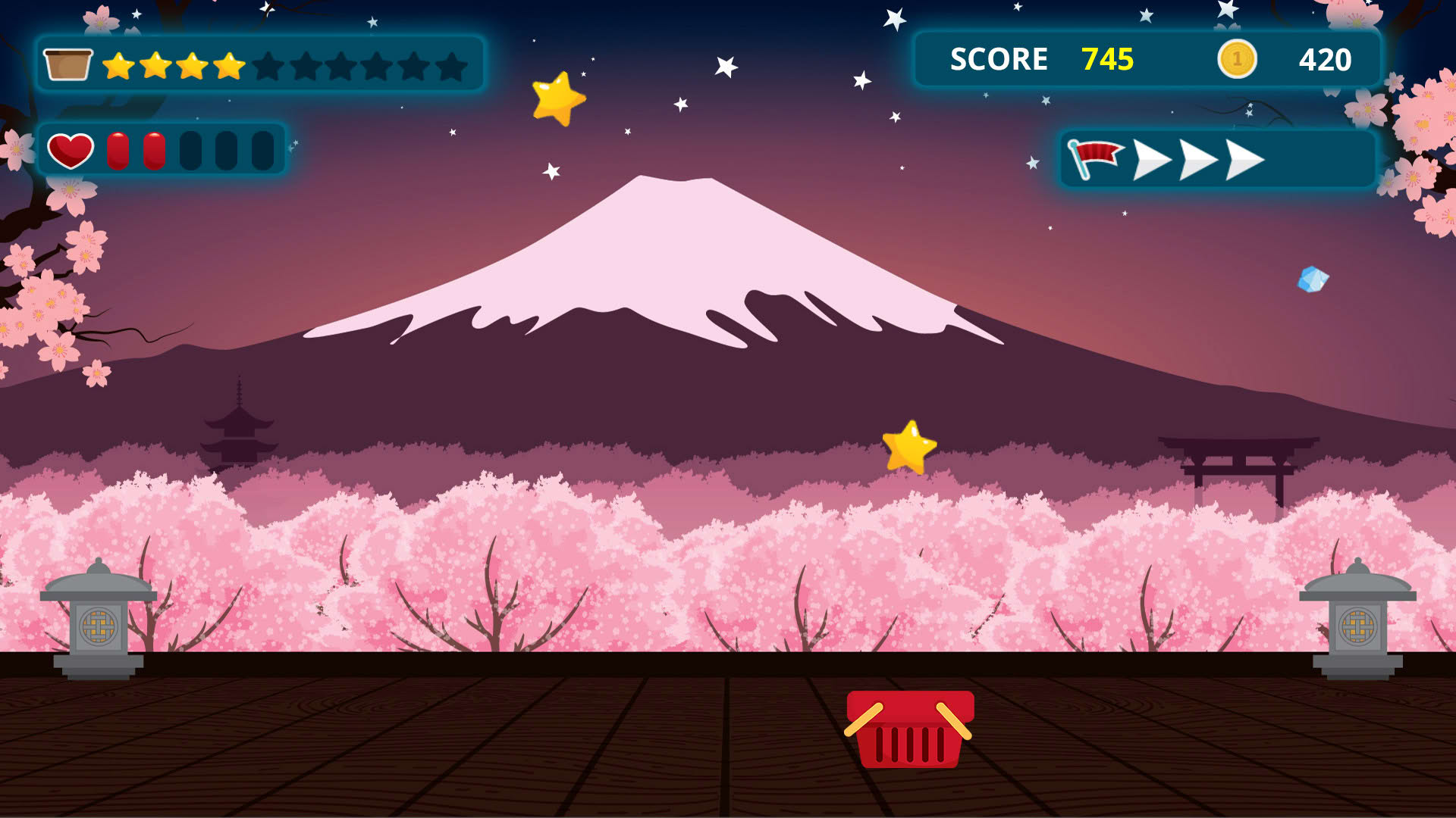 Screenshot for Catch a Falling Star