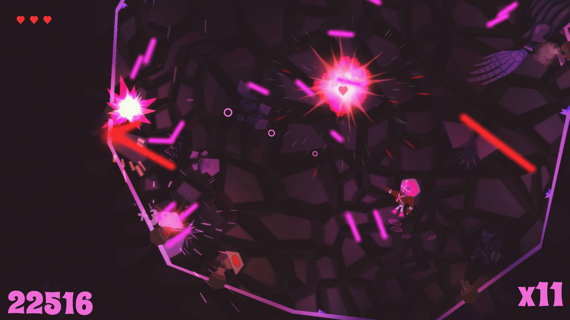 Screenshot for Laser Disco Defenders
