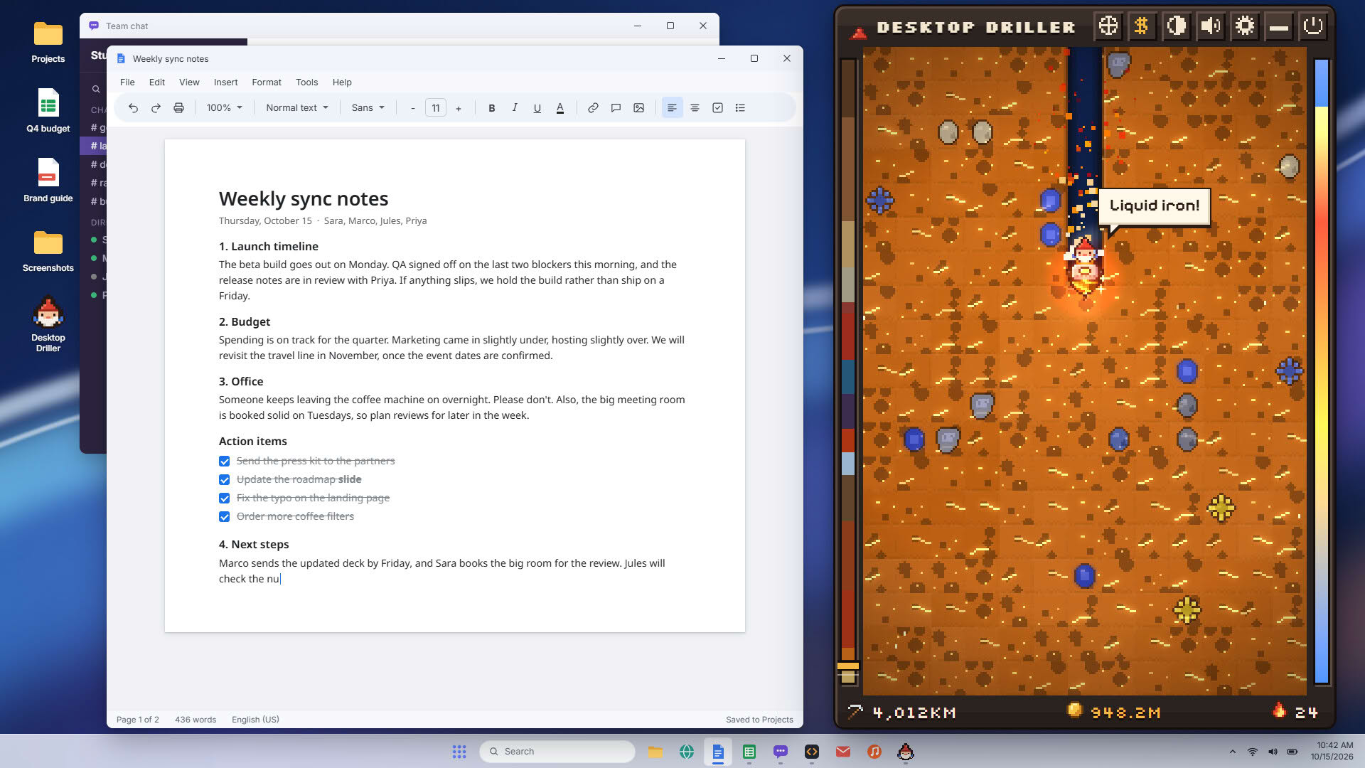 Screenshot for Desktop Driller