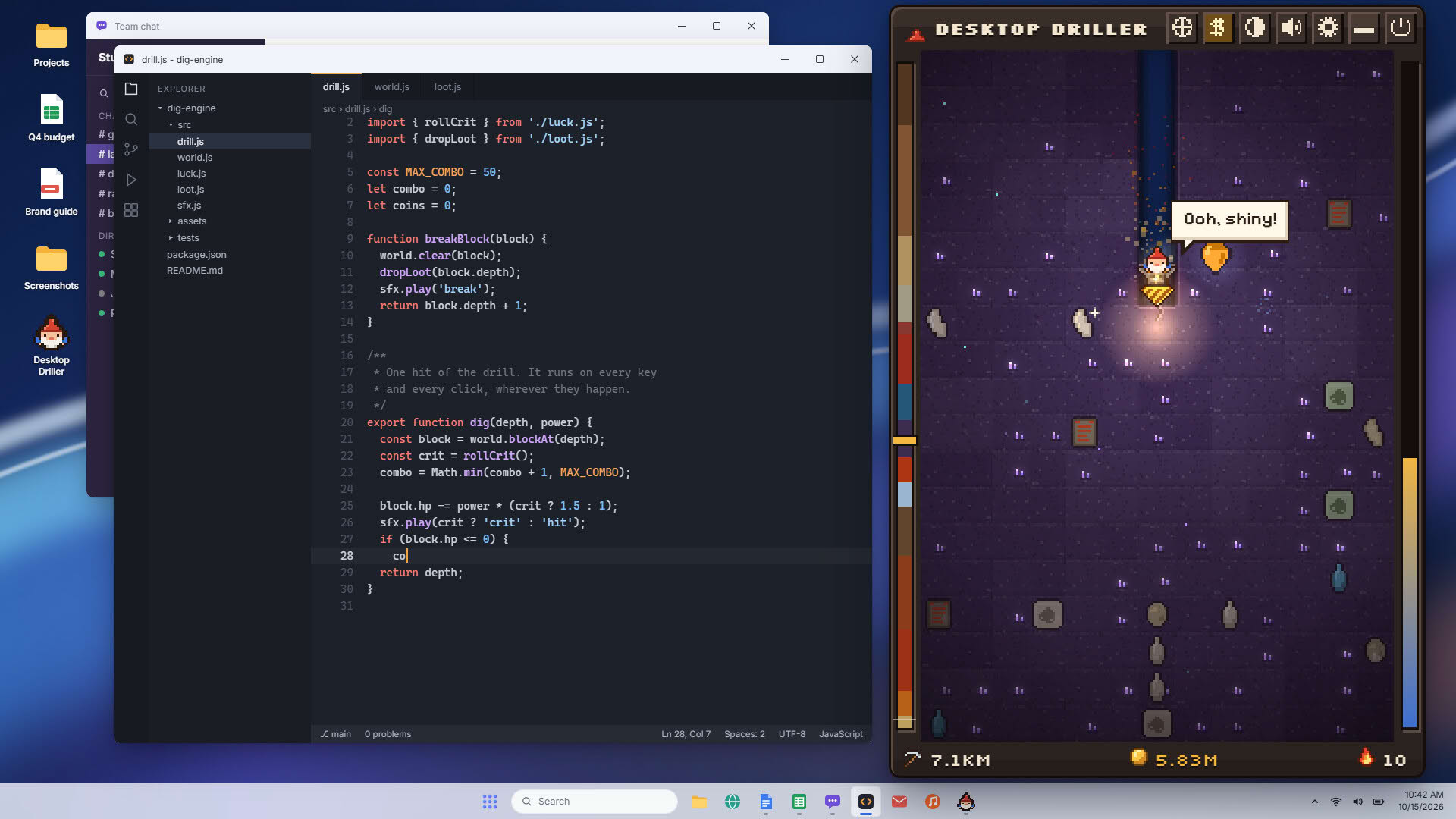Screenshot for Desktop Driller