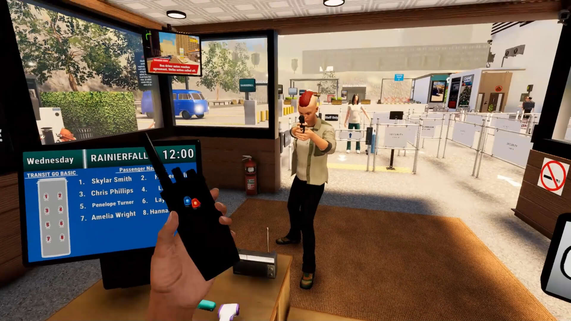 Screenshot for Bus Terminal Simulator