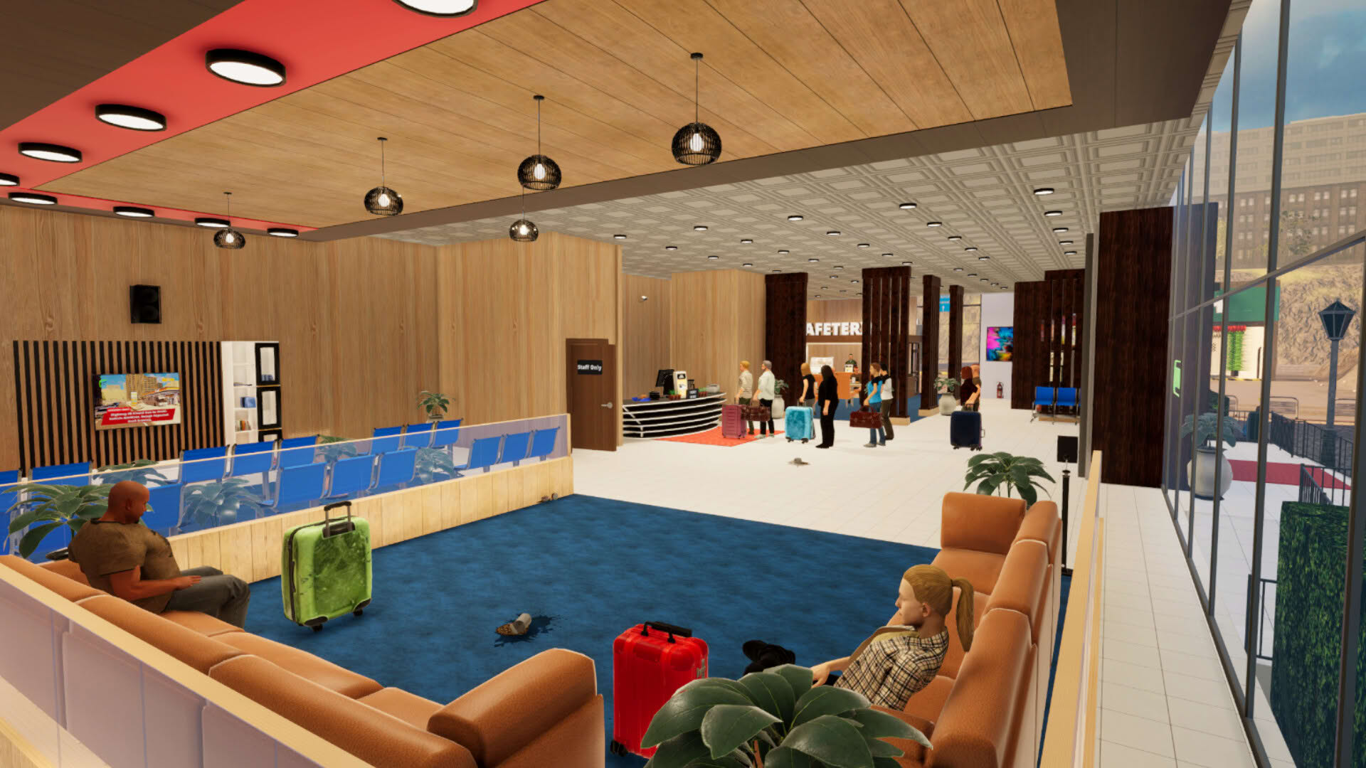 Screenshot for Bus Terminal Simulator