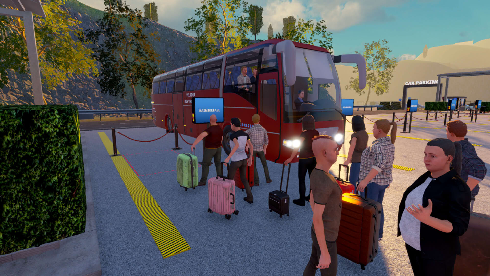 Screenshot for Bus Terminal Simulator