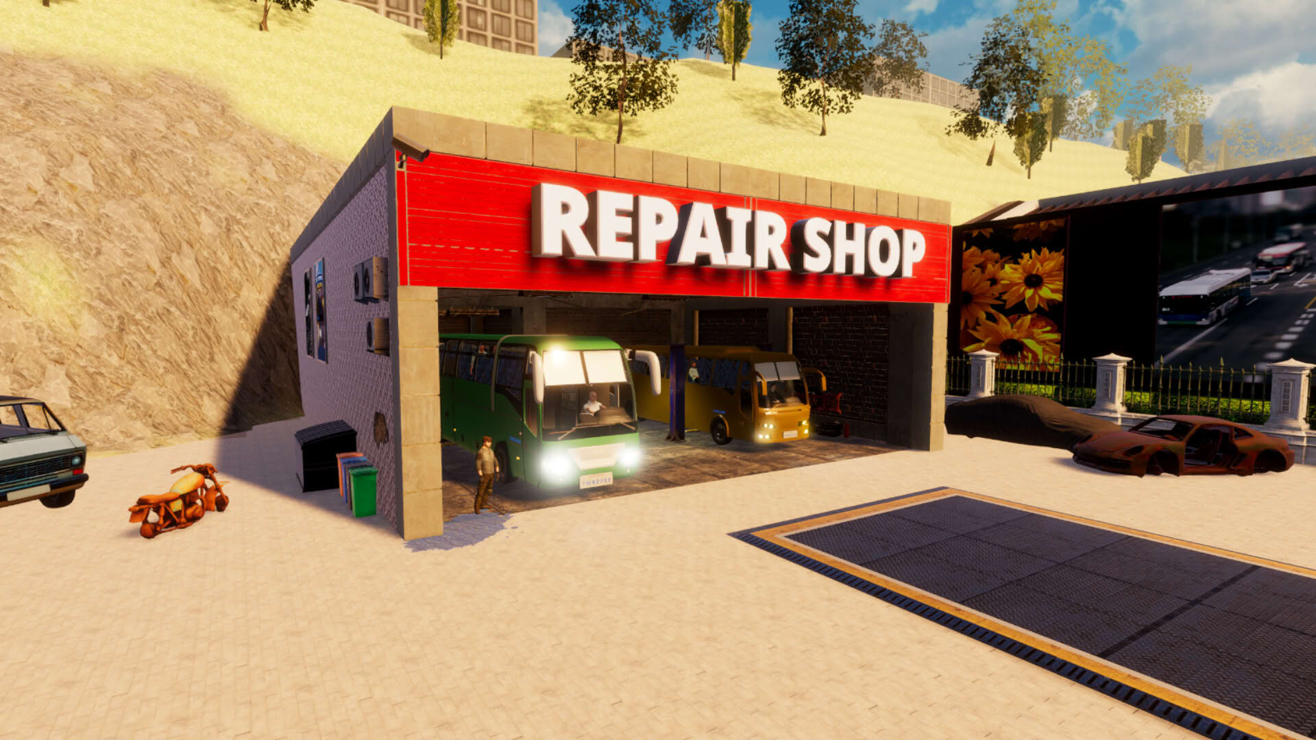 Screenshot for Bus Terminal Simulator