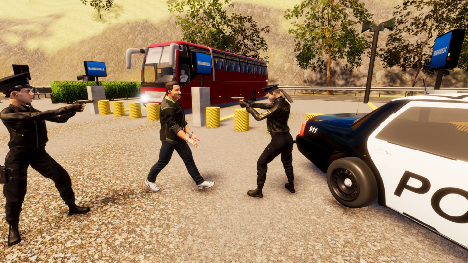 Screenshot for Bus Terminal Simulator