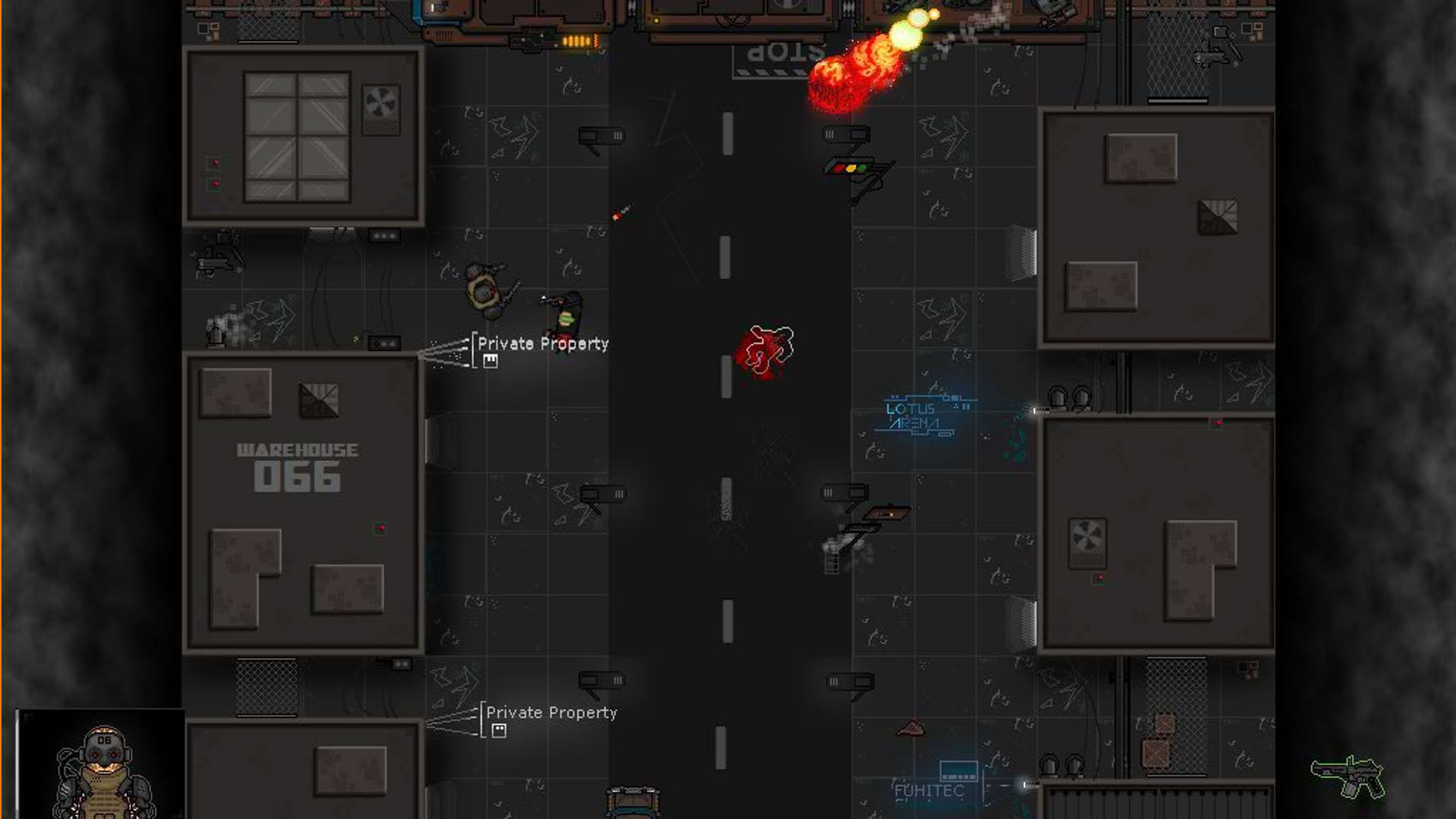 Screenshot for Neon Hardcorps