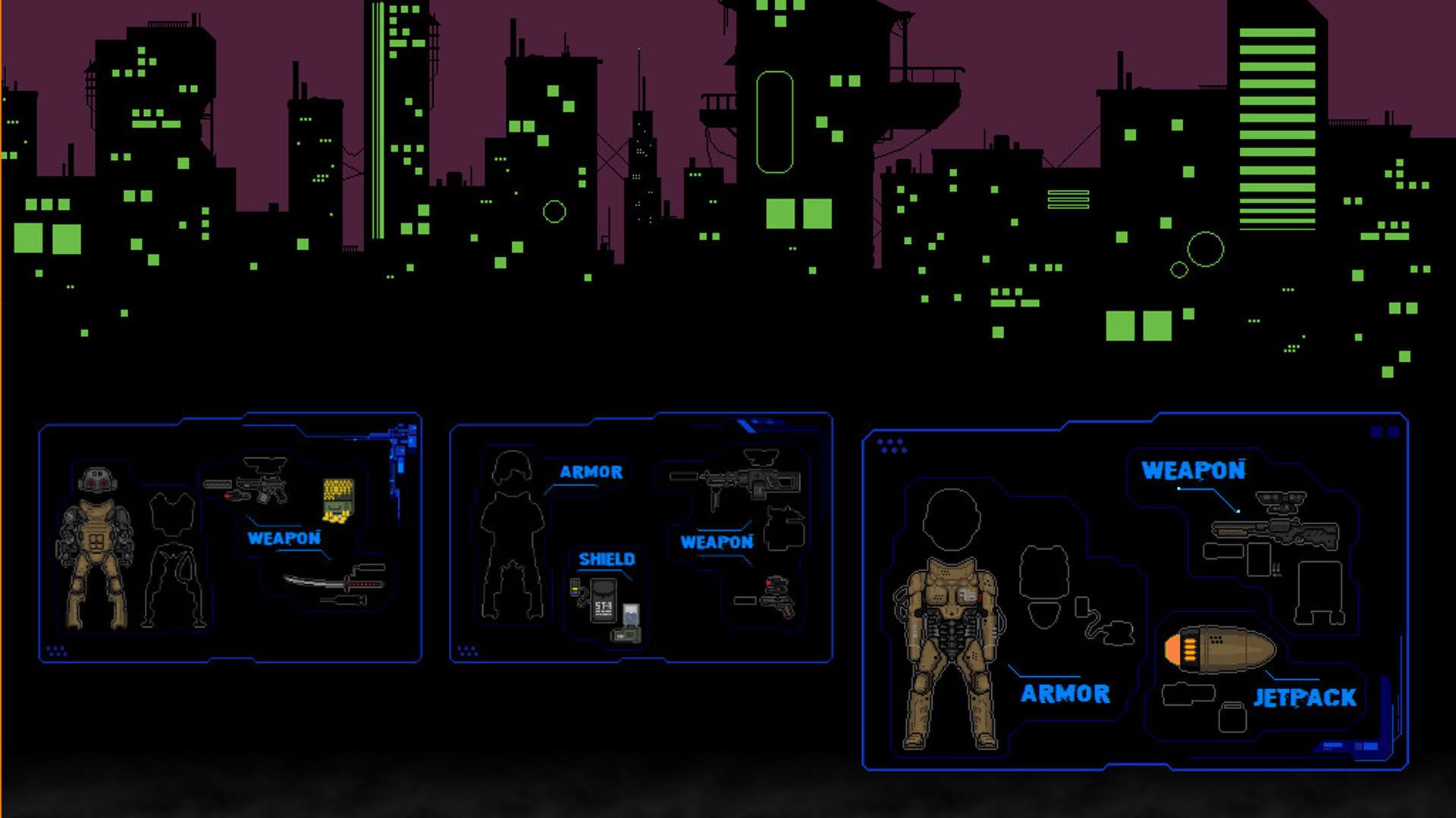 Screenshot for Neon Hardcorps