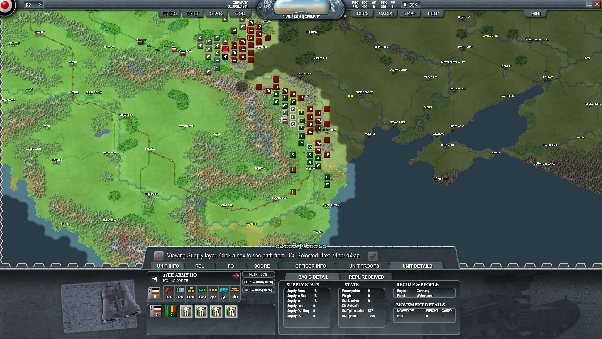 Screenshot for Decisive Campaigns: Barbarossa