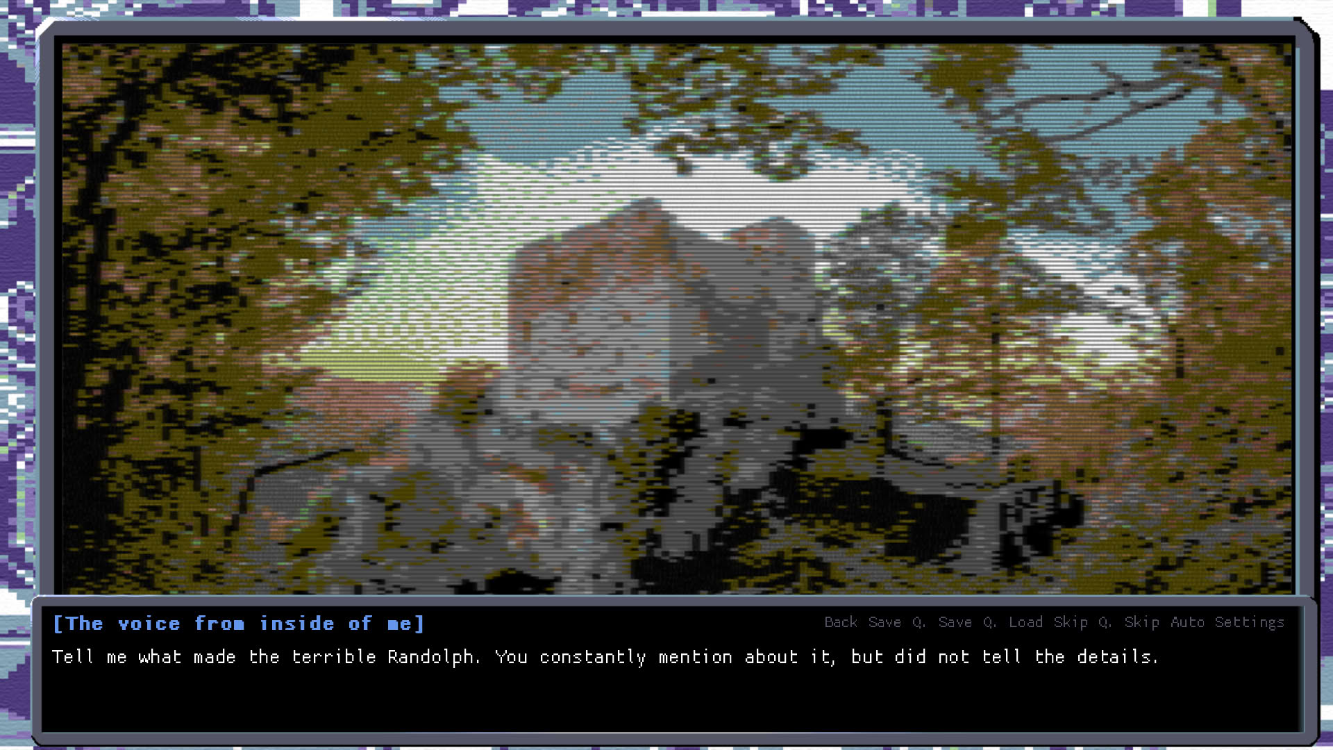 Screenshot for Cyber City 2157: The Visual Novel