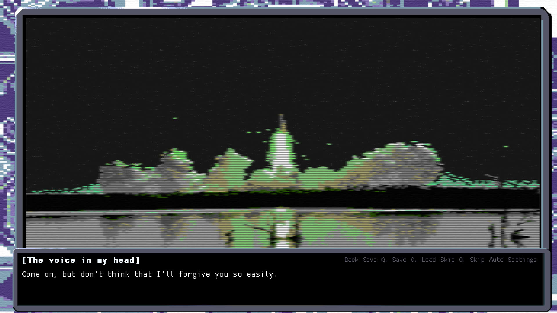 Screenshot for Cyber City 2157: The Visual Novel