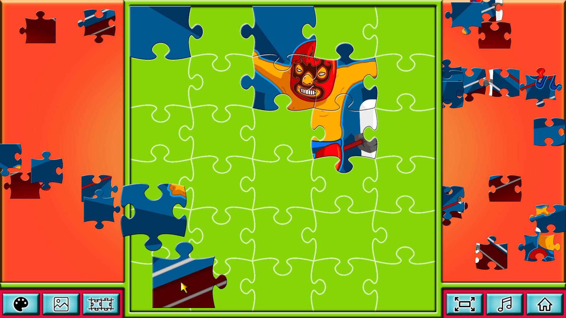 Screenshot for Pixel Puzzles Junior