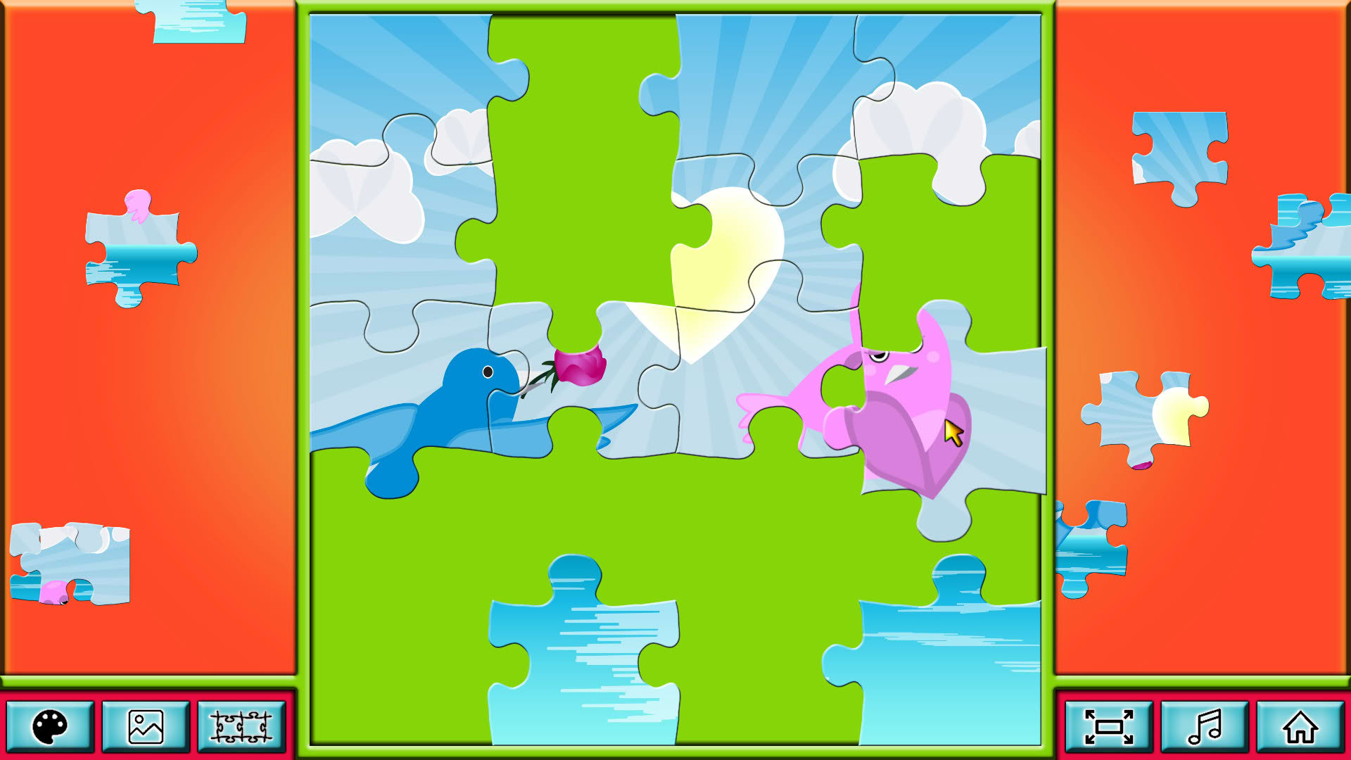 Screenshot for Pixel Puzzles Junior