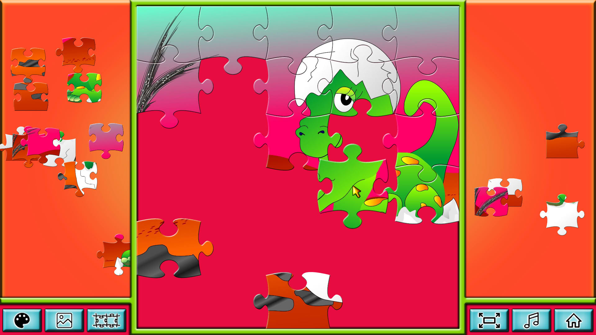 Screenshot for Pixel Puzzles Junior