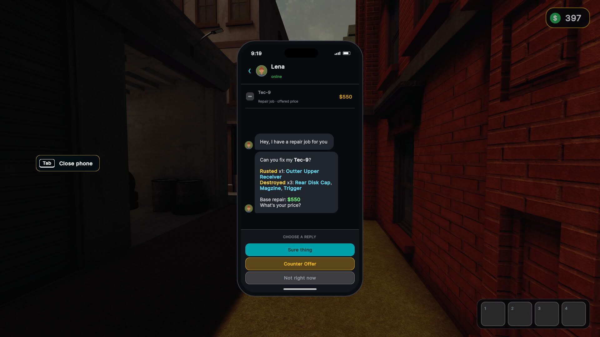 Screenshot for Gun Restoration Shop Simulator