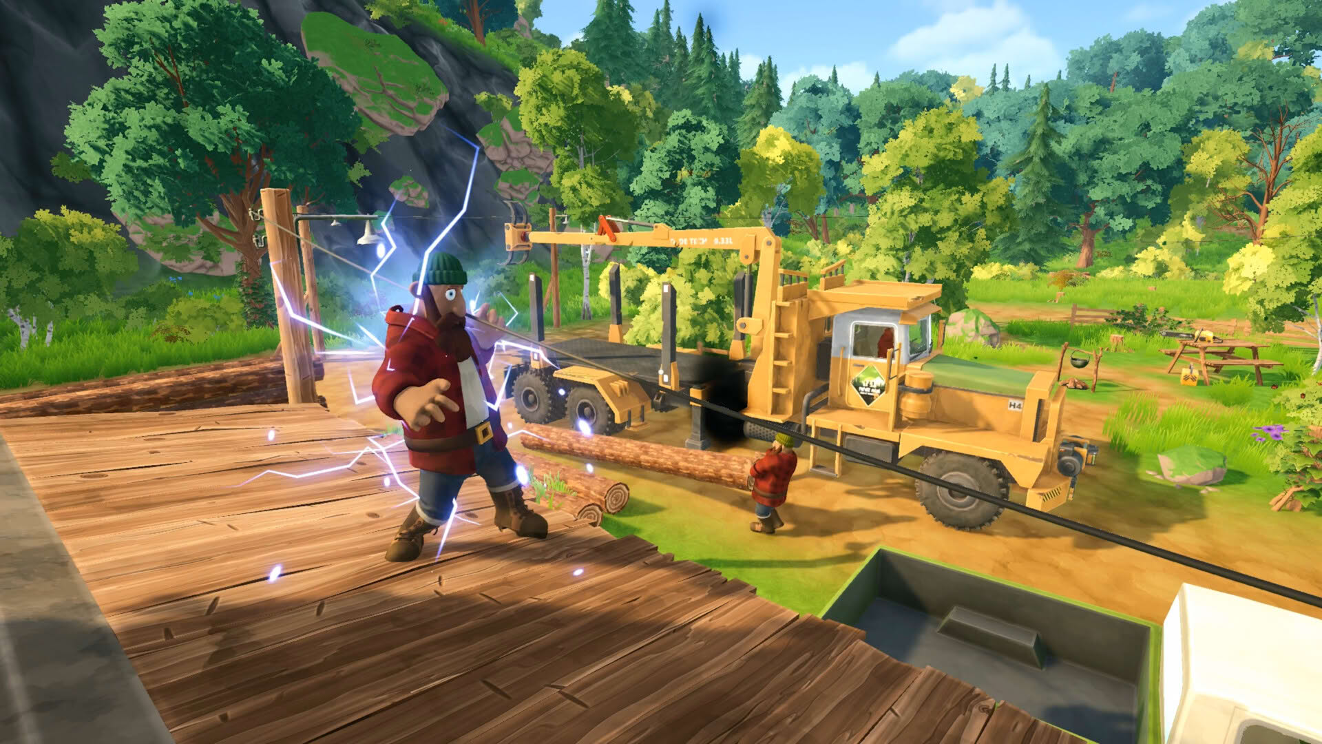 Screenshot for Timber Truck: Chaos Coop