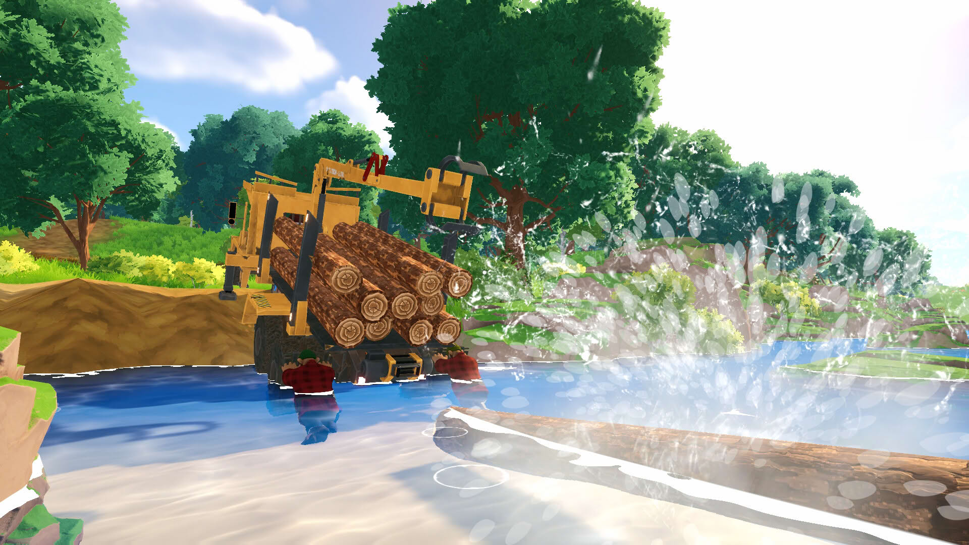Screenshot for Timber Truck: Chaos Coop