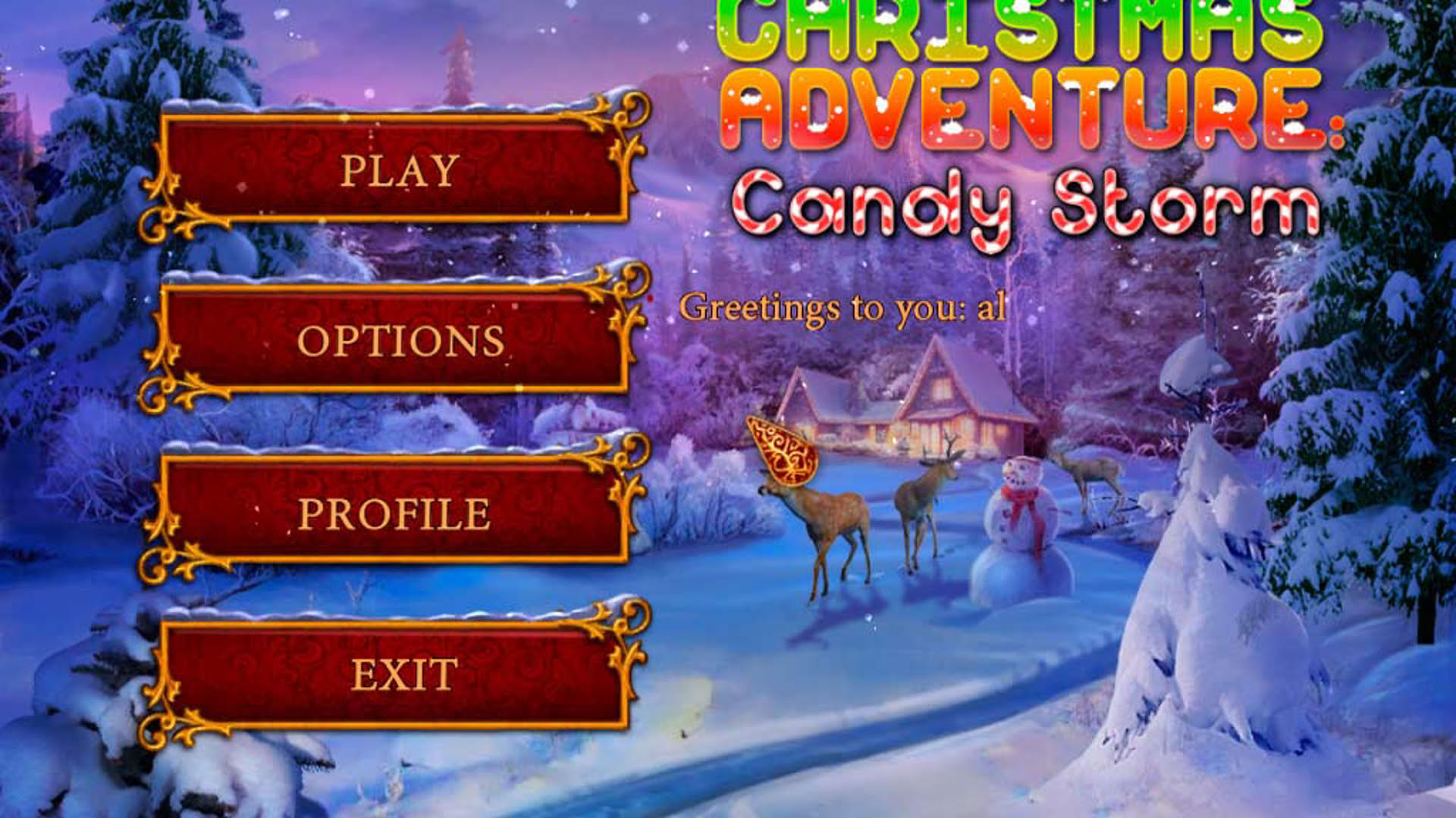 Screenshot for Christmas Adventure: Candy Storm