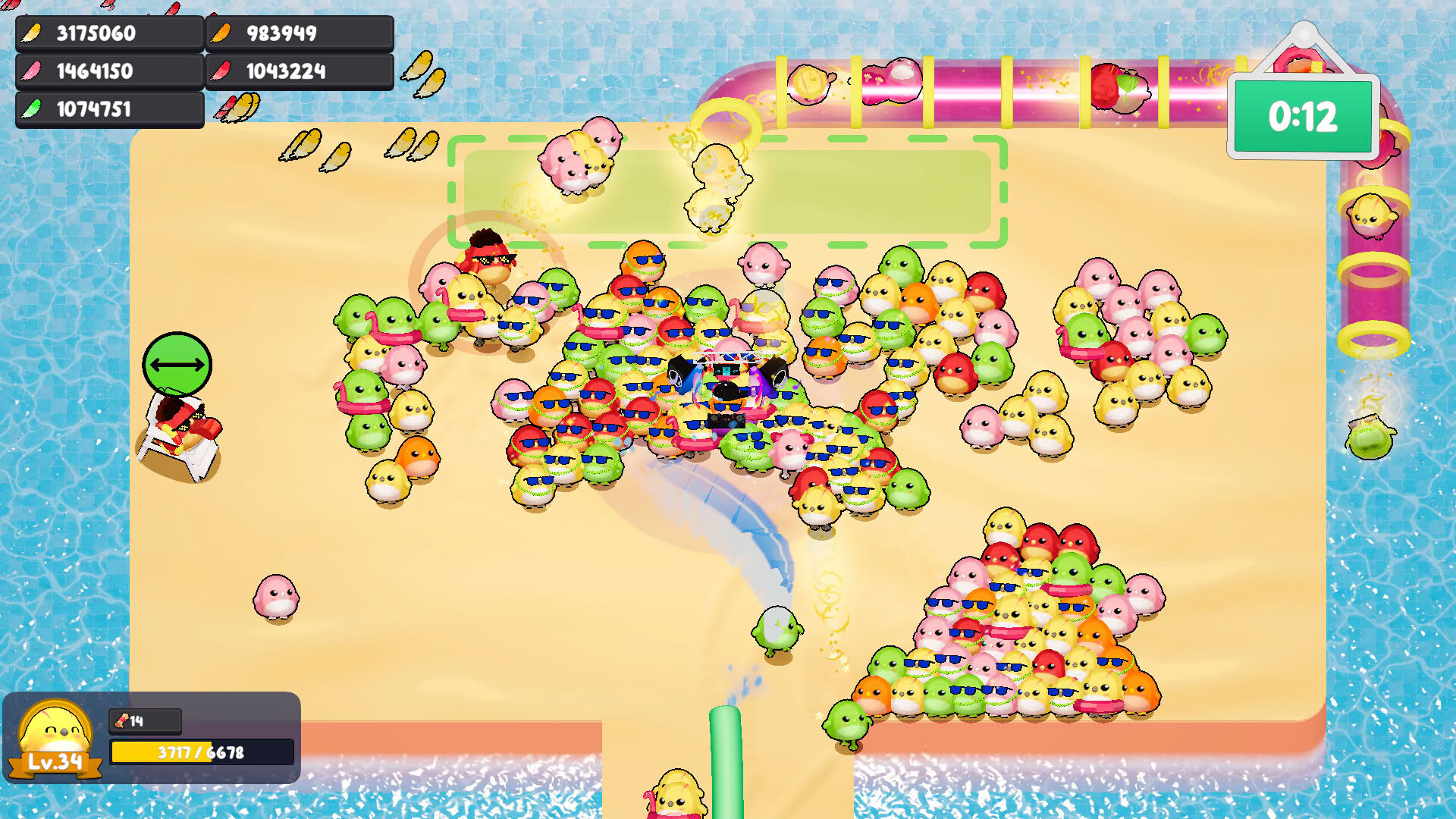 Screenshot for Chick'n Slide