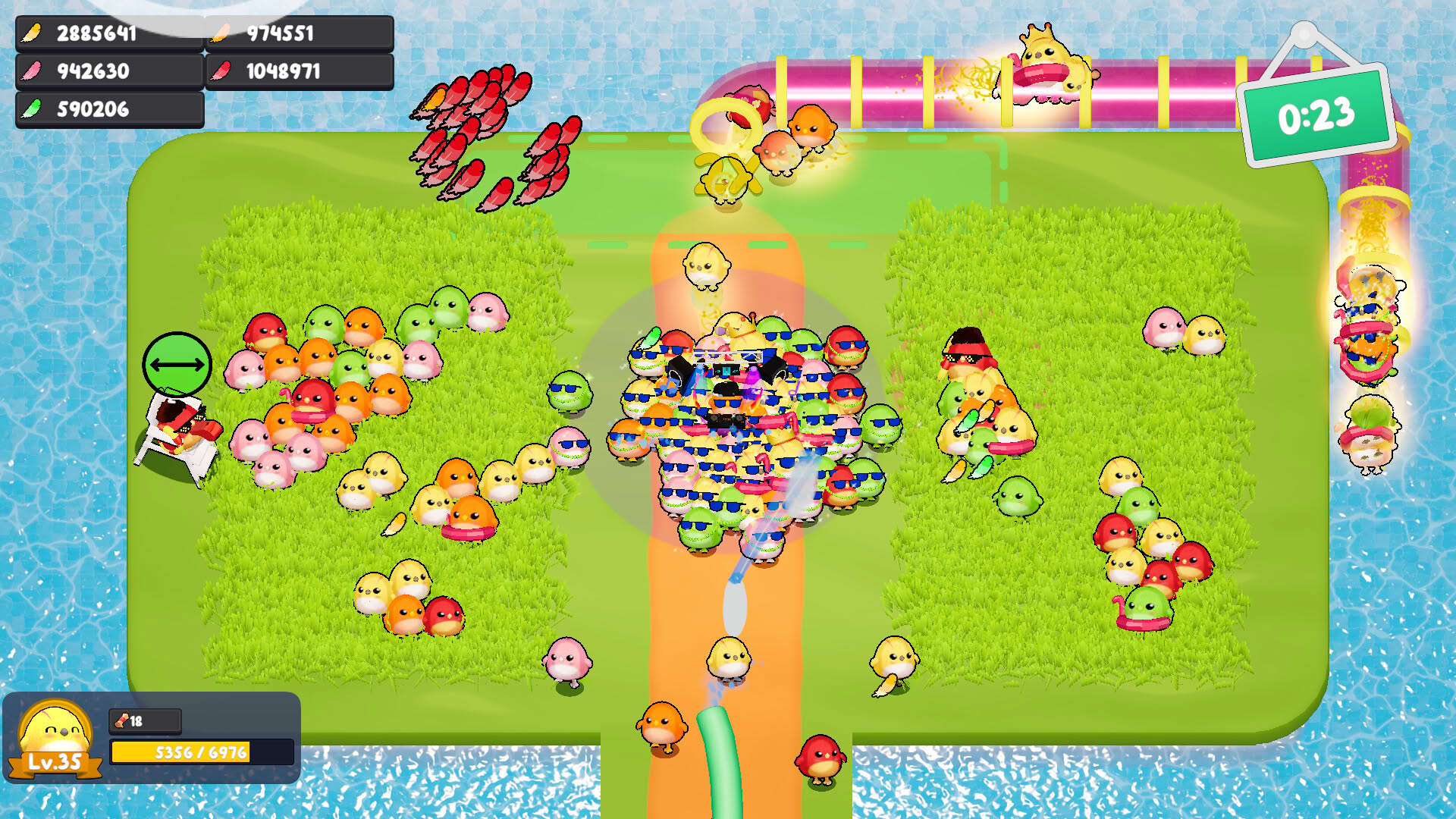 Screenshot for Chick'n Slide