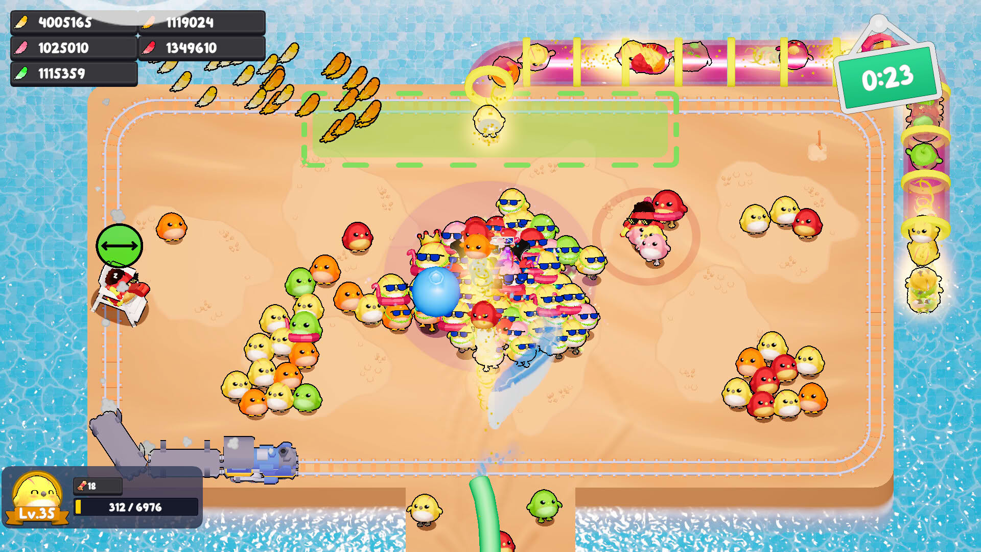 Screenshot for Chick'n Slide