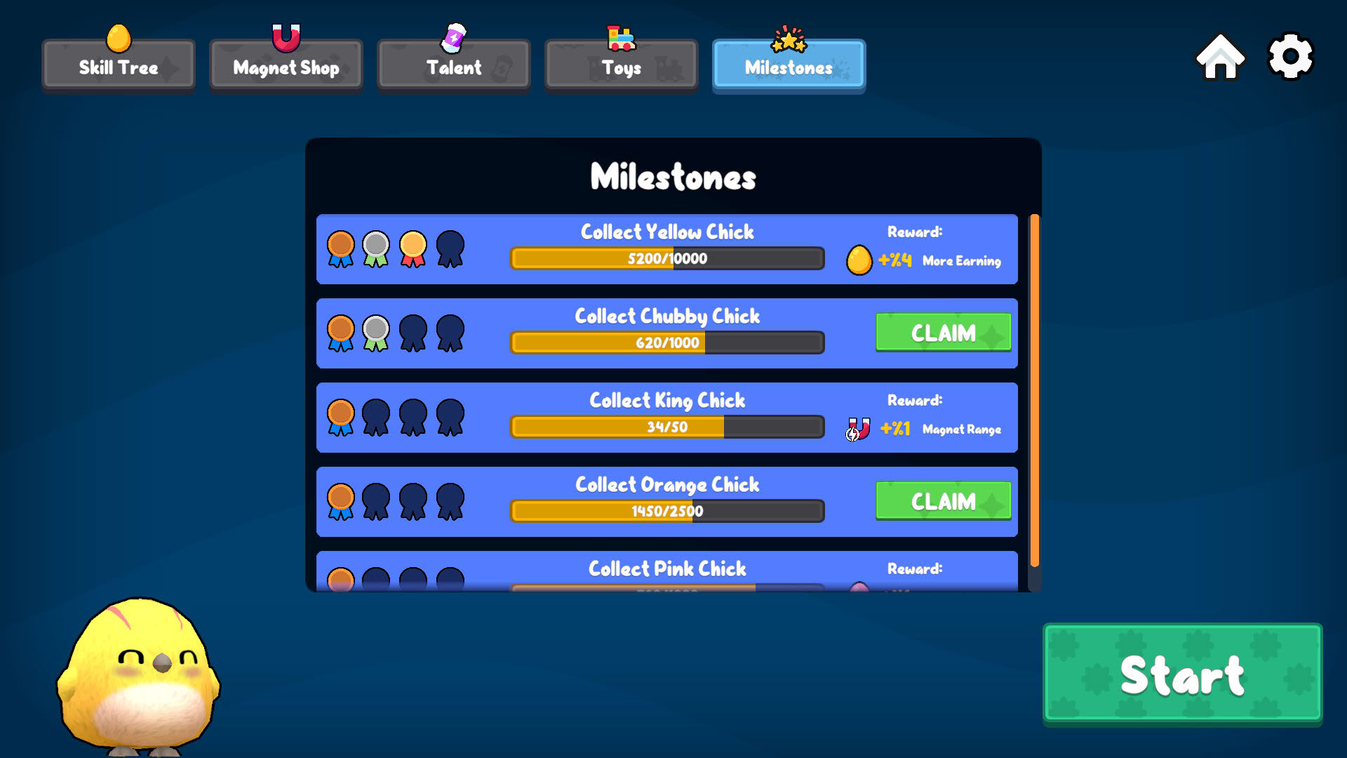 Screenshot for Chick'n Slide