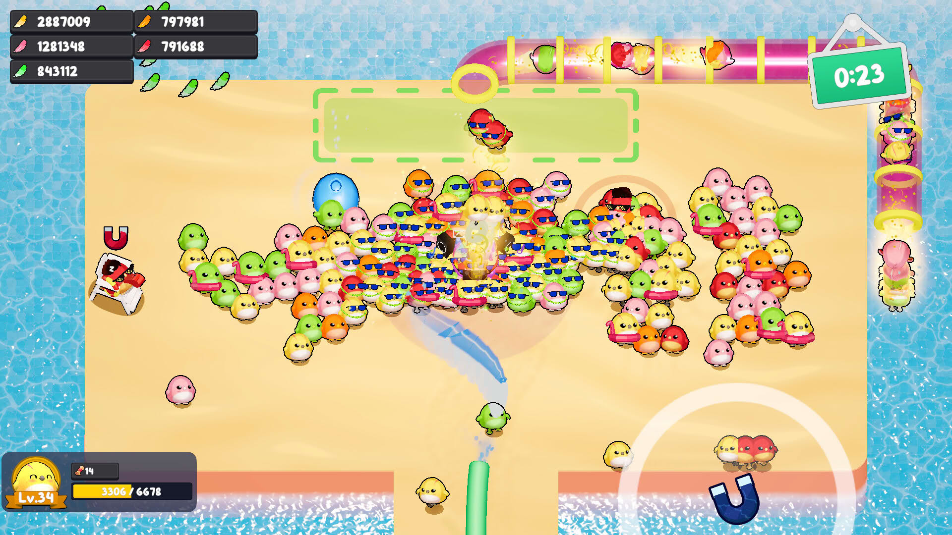 Screenshot for Chick'n Slide