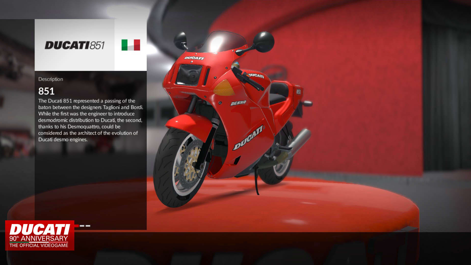 Screenshot for Ducati: 90th Anniversary - The Official Videogame