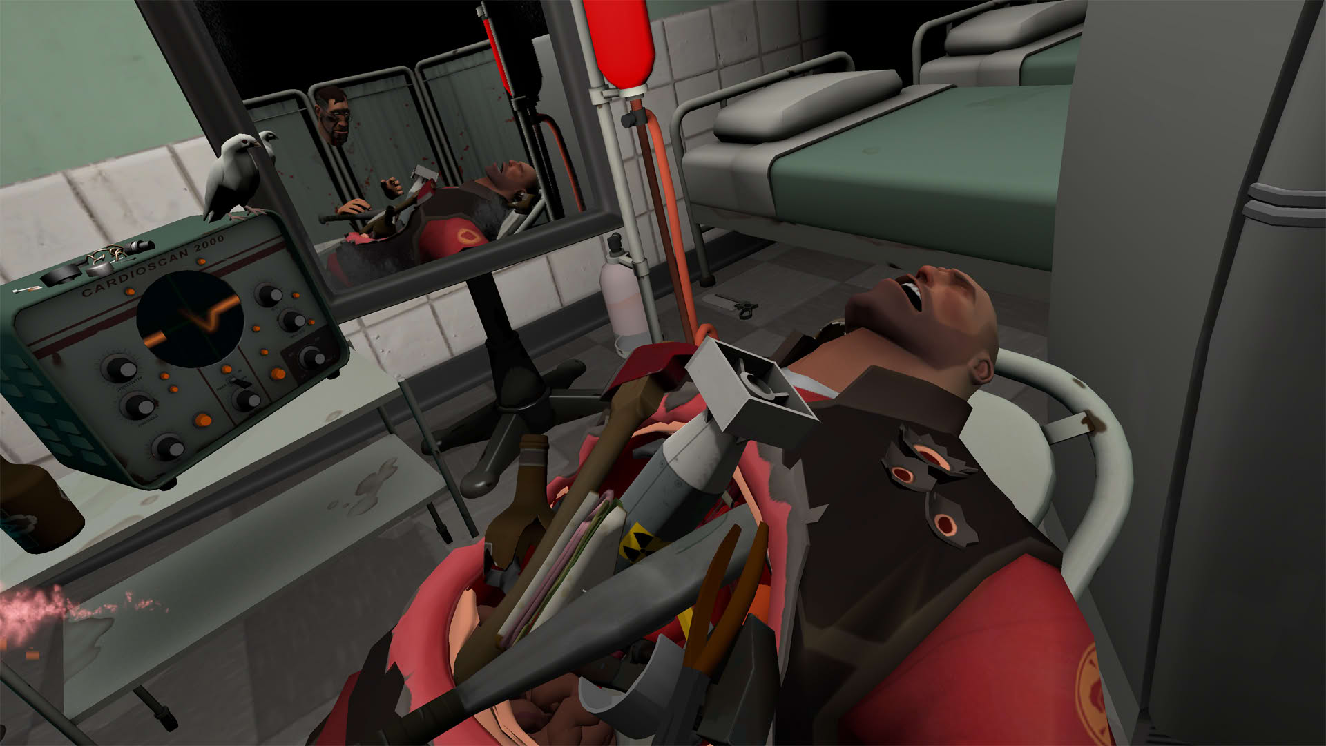 Screenshot for Surgeon Simulator VR: Meet the Medic