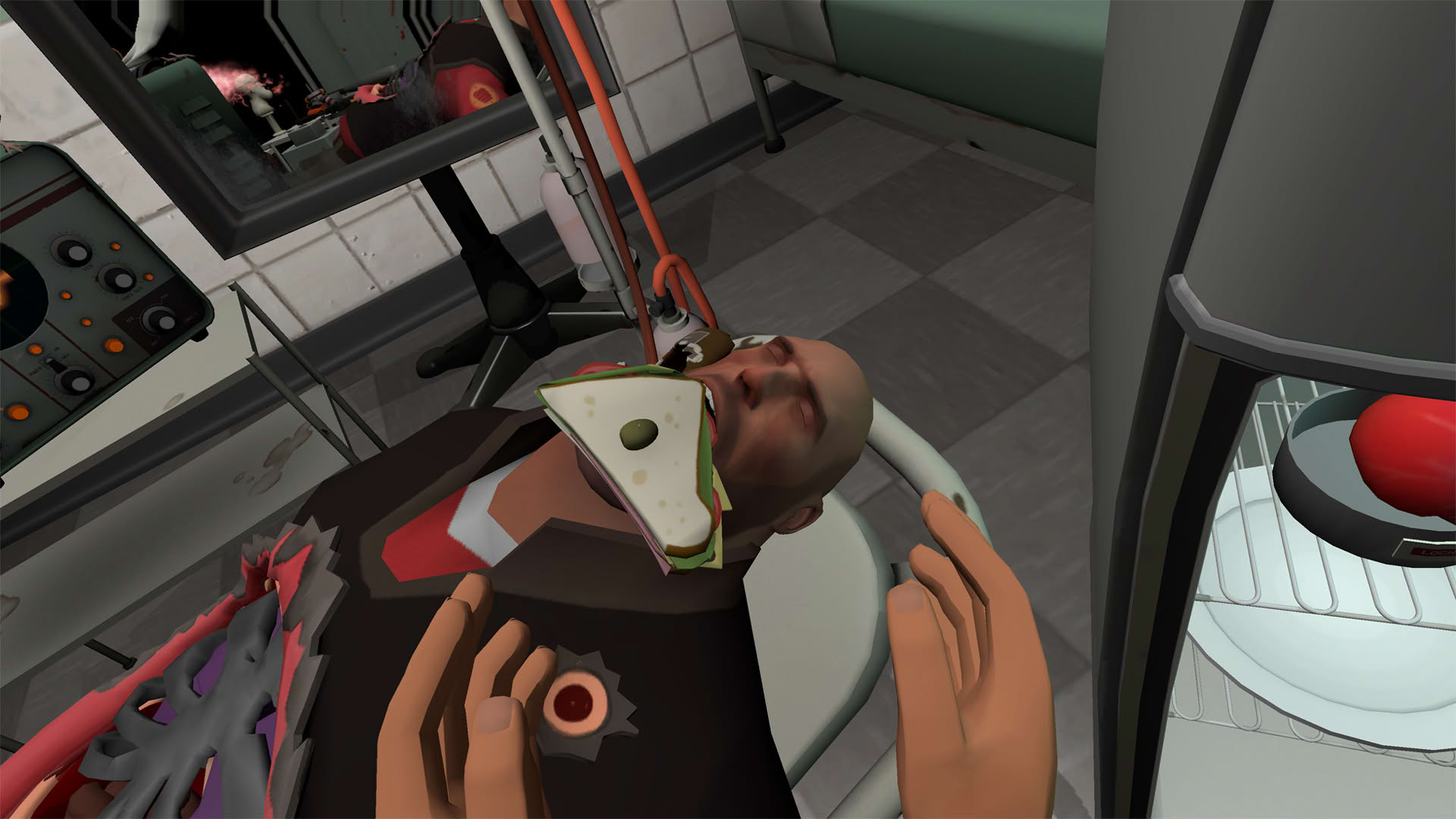 Screenshot for Surgeon Simulator VR: Meet the Medic