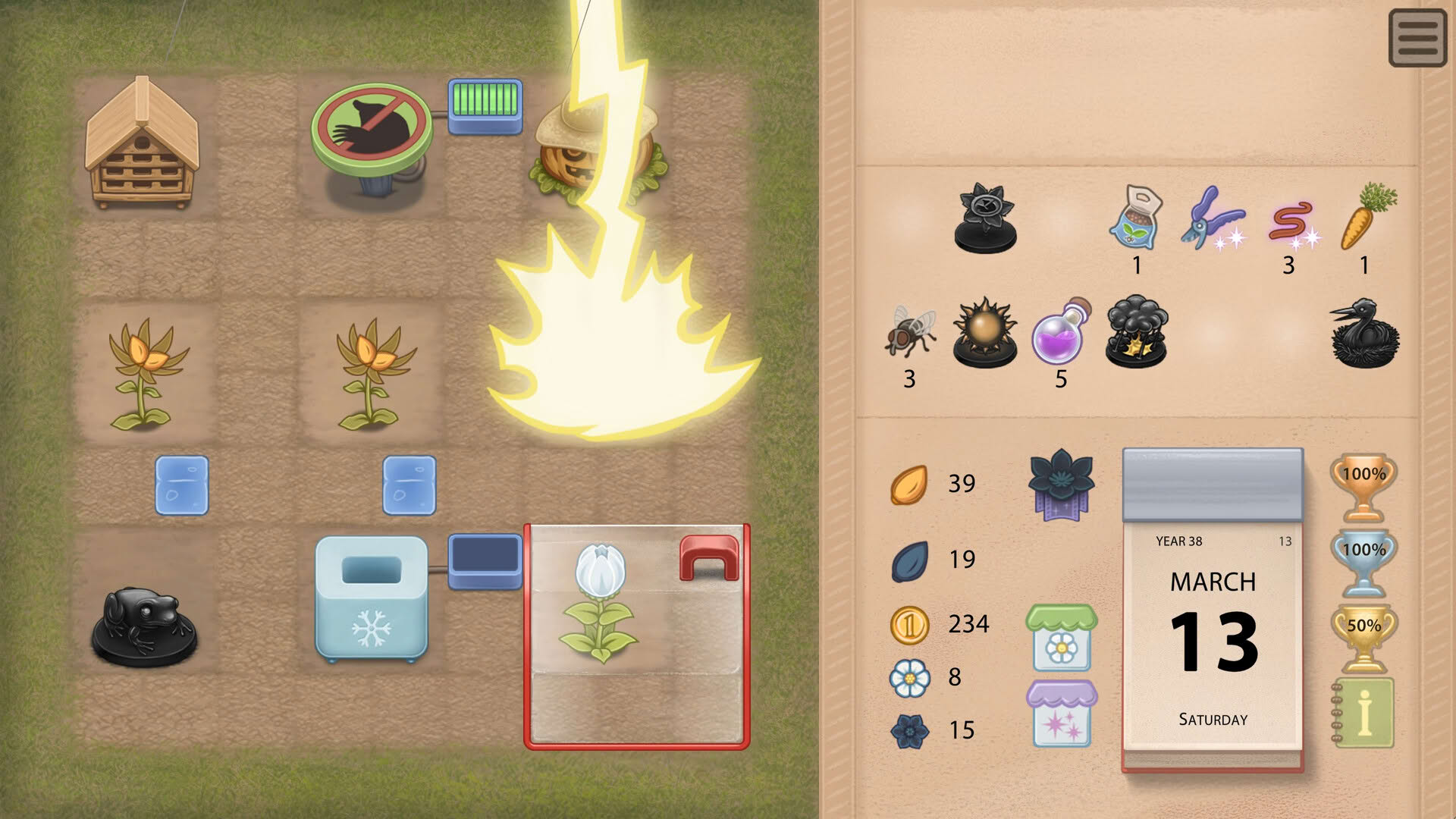 Screenshot for Black Flower