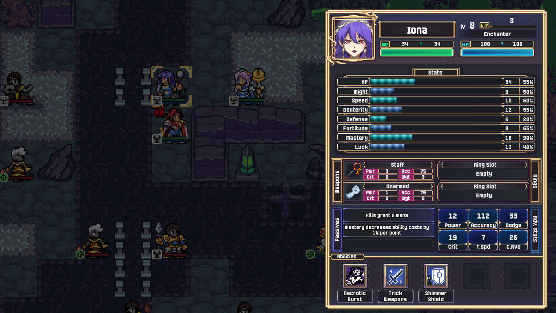 Screenshot for Dark Deity III