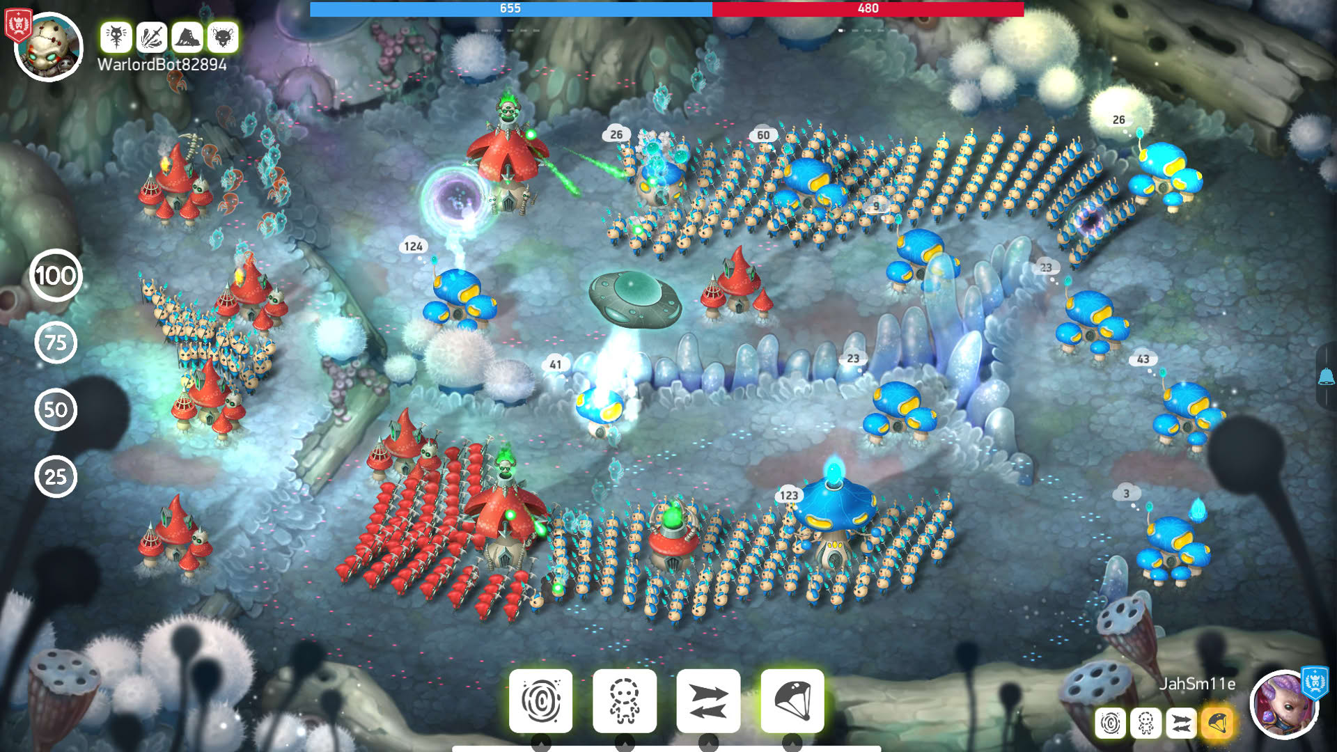 Screenshot for Mushroom Wars 2